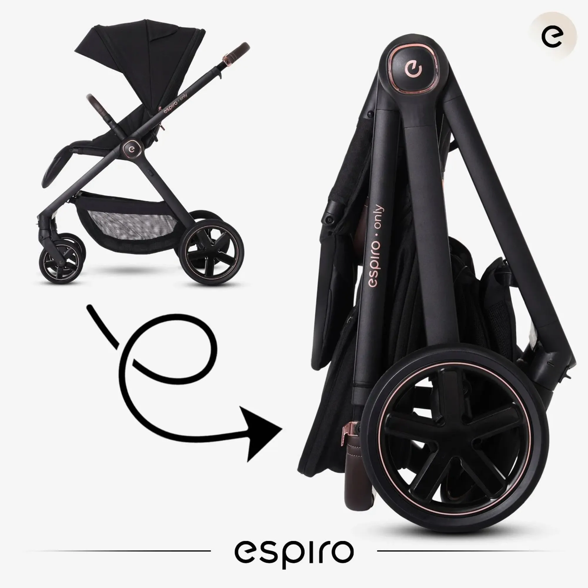 Прогулянкова коляска Espiro Only Way 519 Vanilla Beige