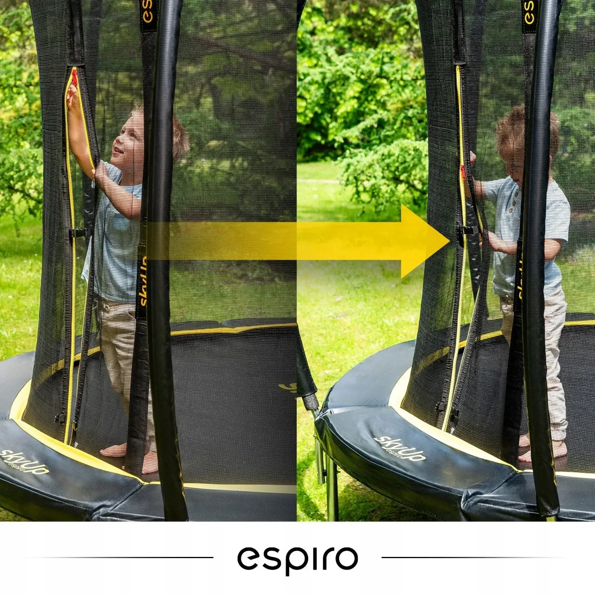Батут Espiro Sky Up 244см