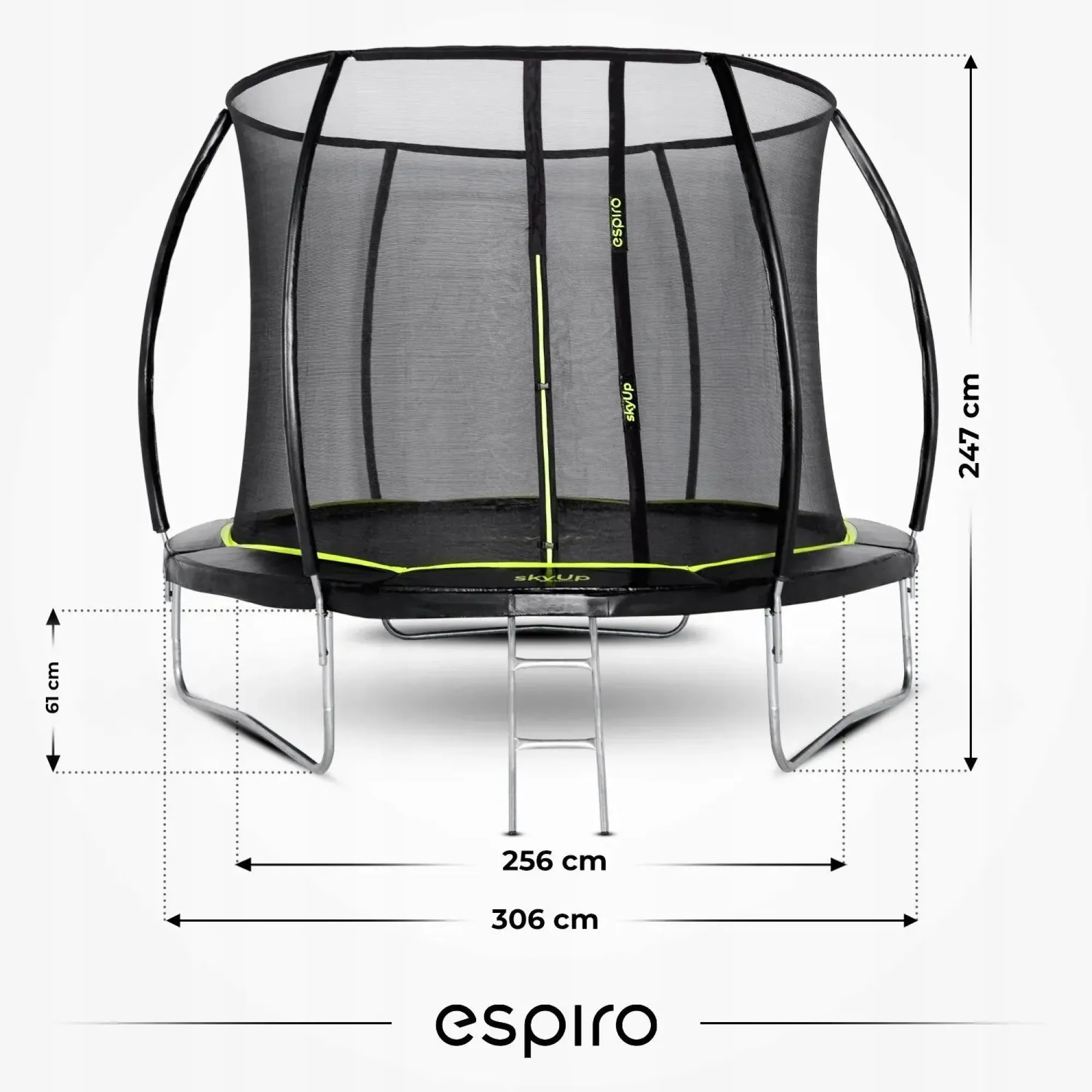 Батут Espiro Sky Up 305см
