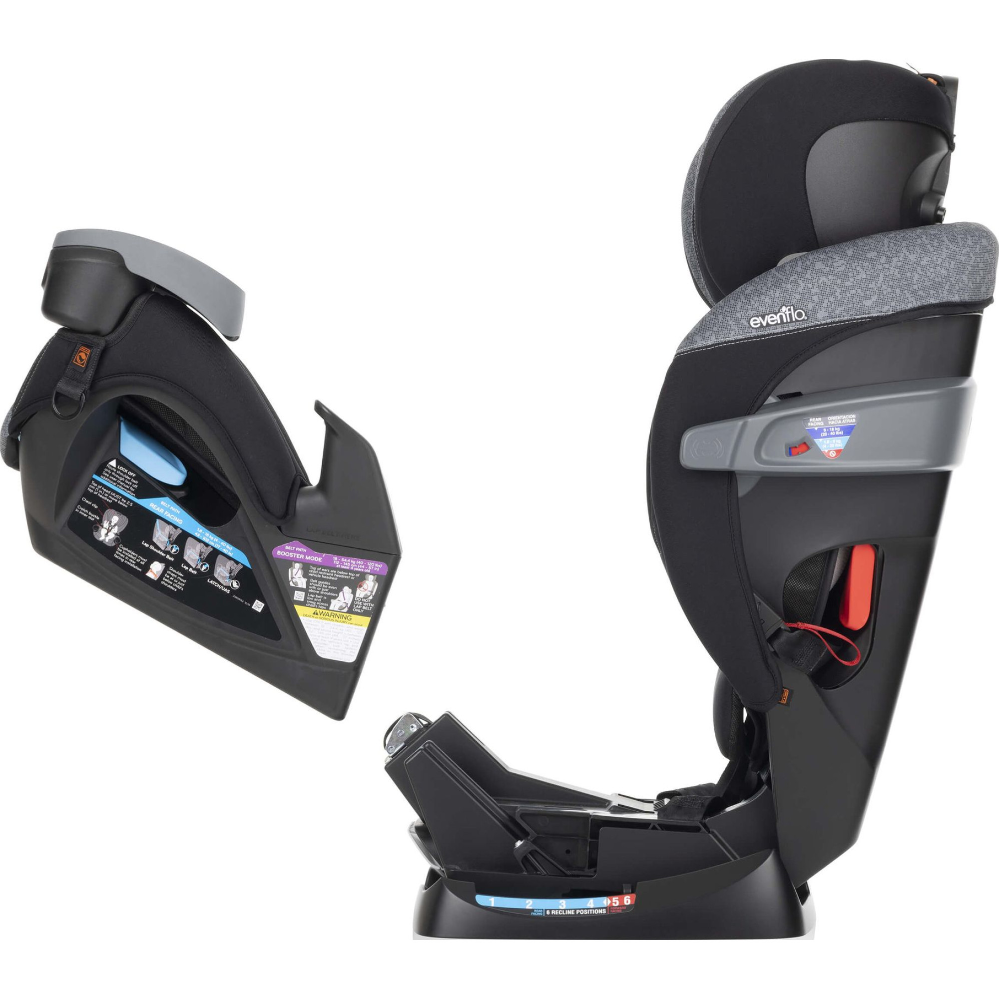 Автокрісло Evenflo All4one DLX Latitude