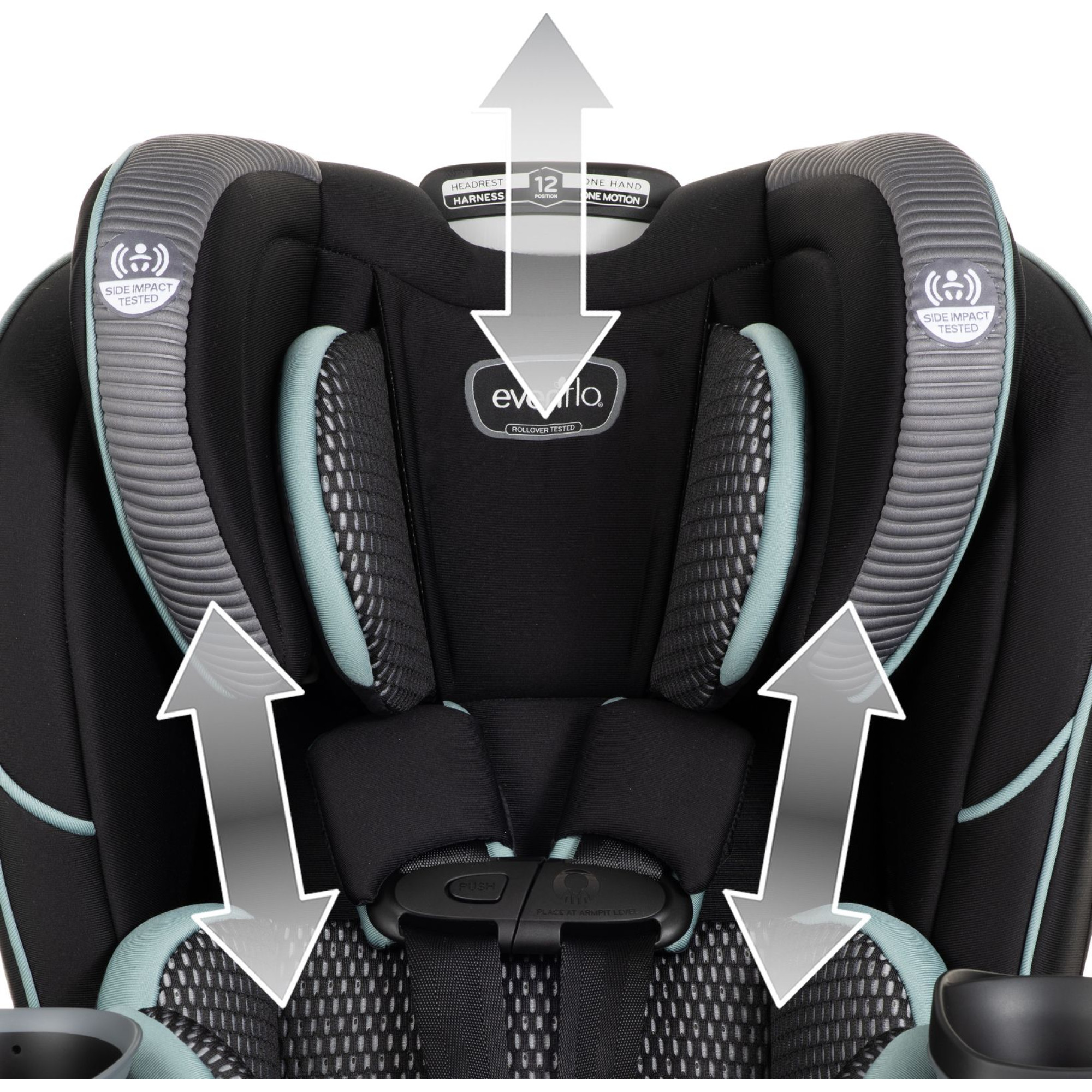 Автокрісло Evenflo EveryFit 3-в-1 Olympus Black