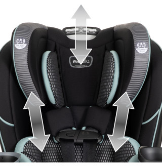 Автокрісло Evenflo EveryFit 3-в-1 Olympus Black