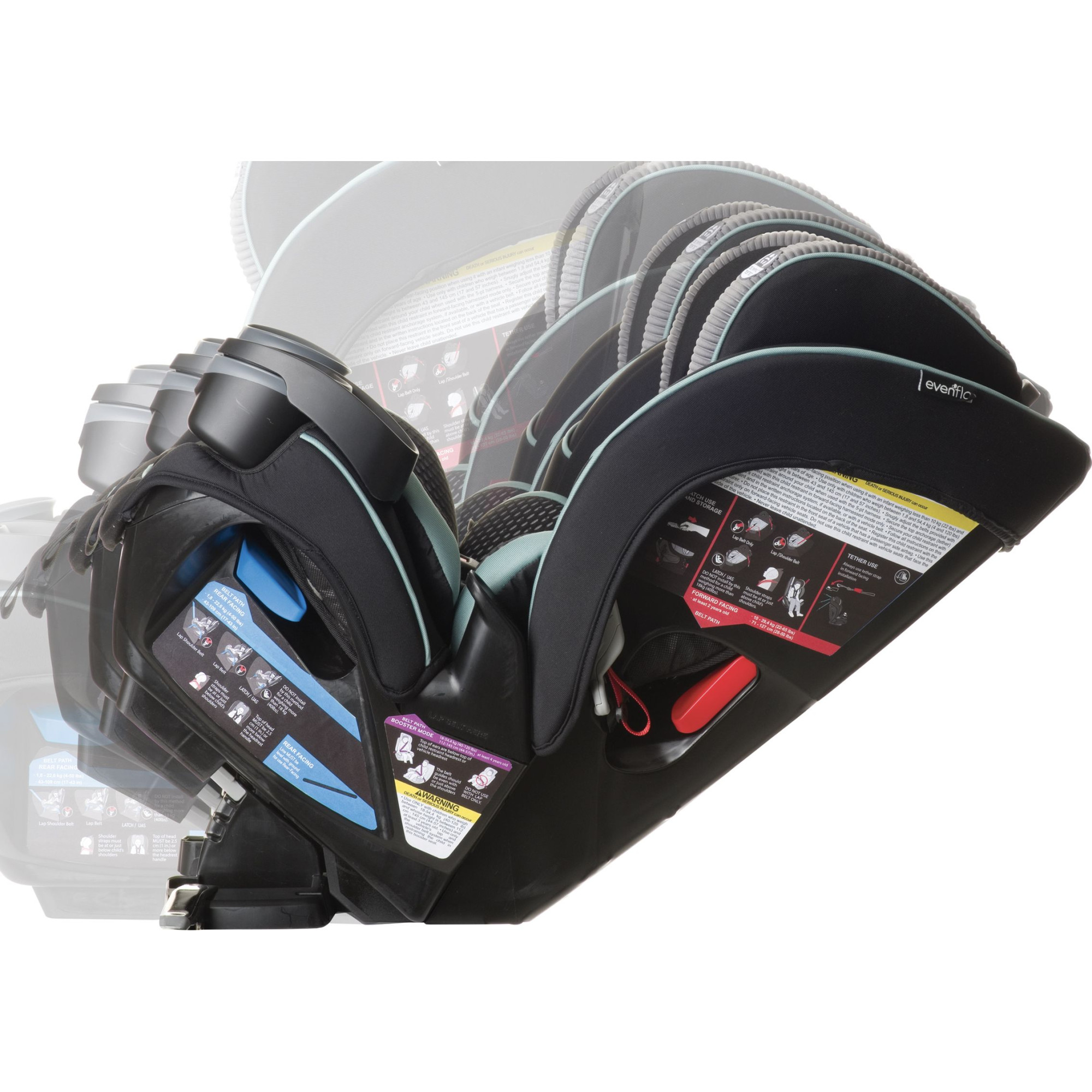 Автокрісло Evenflo EveryFit 3-в-1 Olympus Black