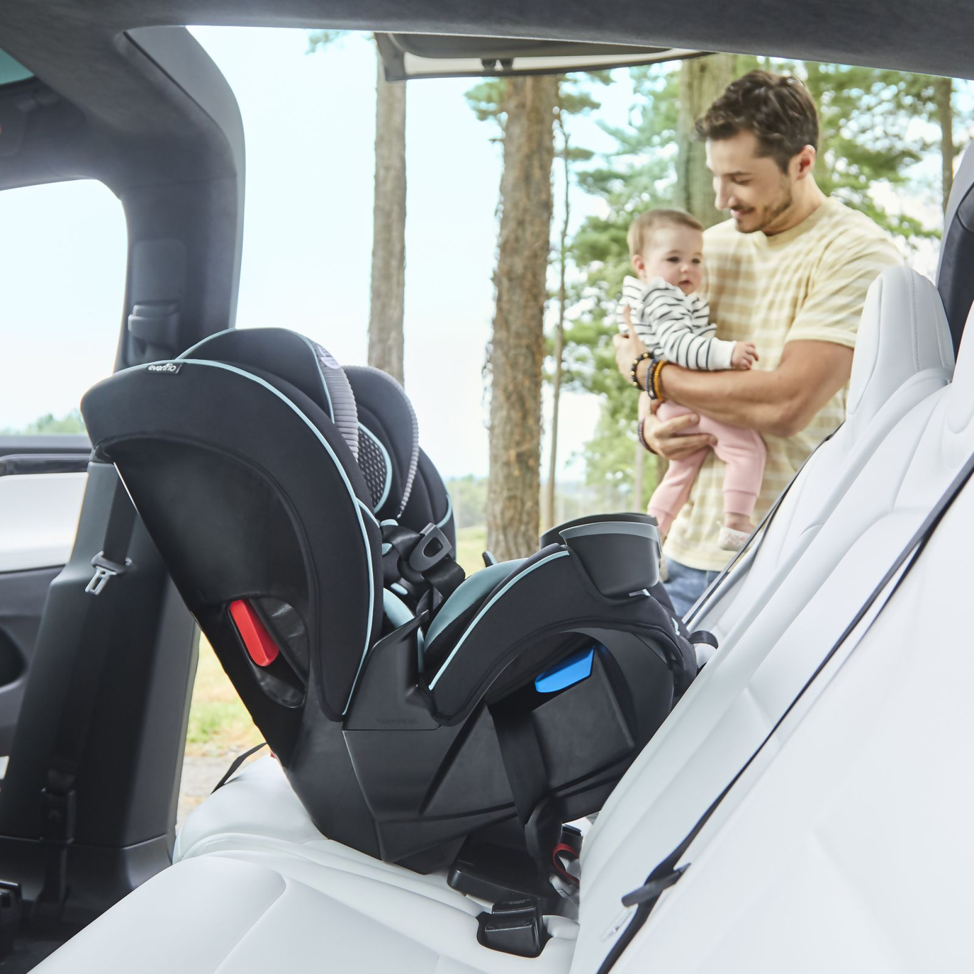 Автокрісло Evenflo EveryFit 3-в-1 Atlas Green