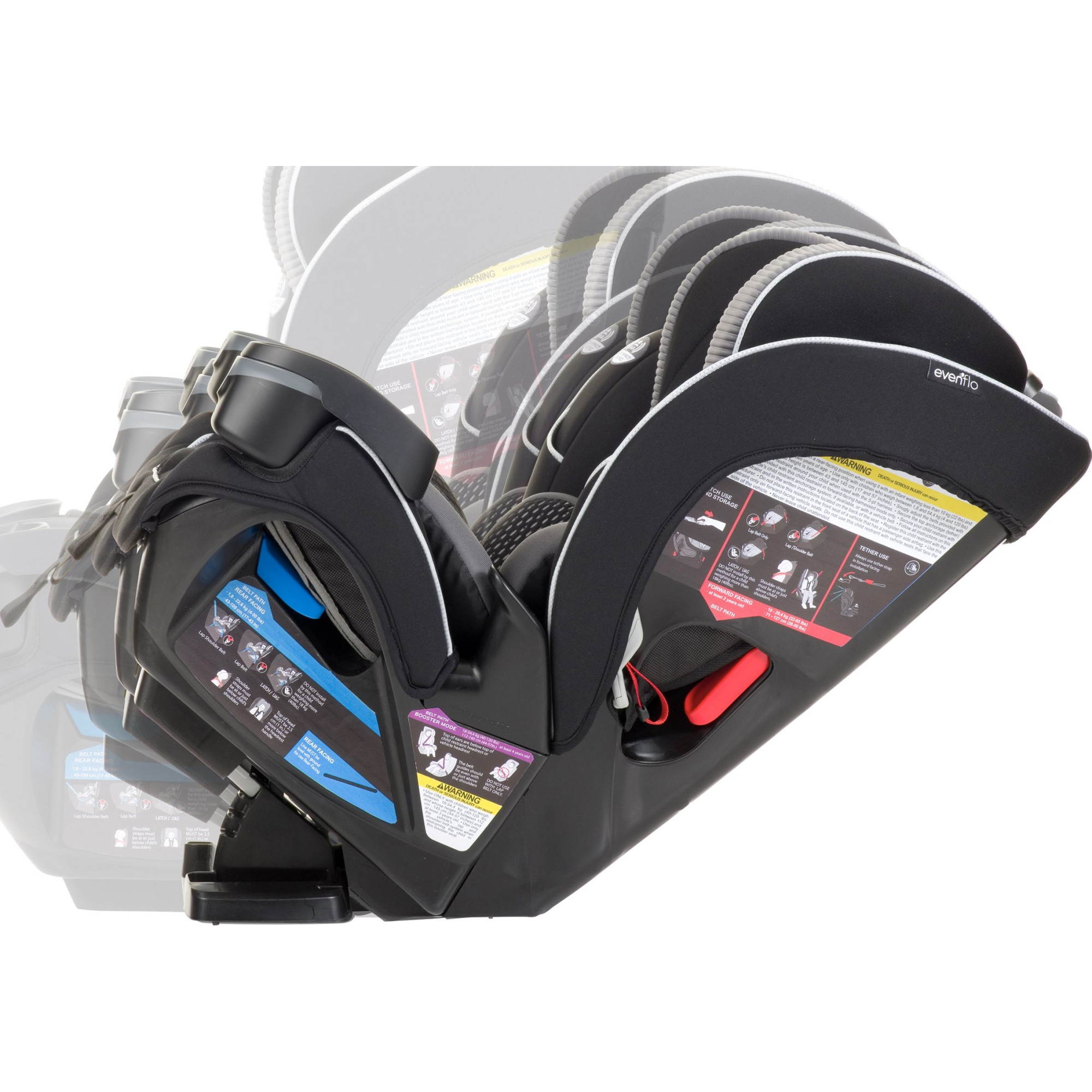 Автокрісло Evenflo EveryFit 3-в-1 Atlas Green