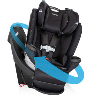 Автокрісло Evenflo Gold SensorSafe Revolve 360 LX Onyx Black