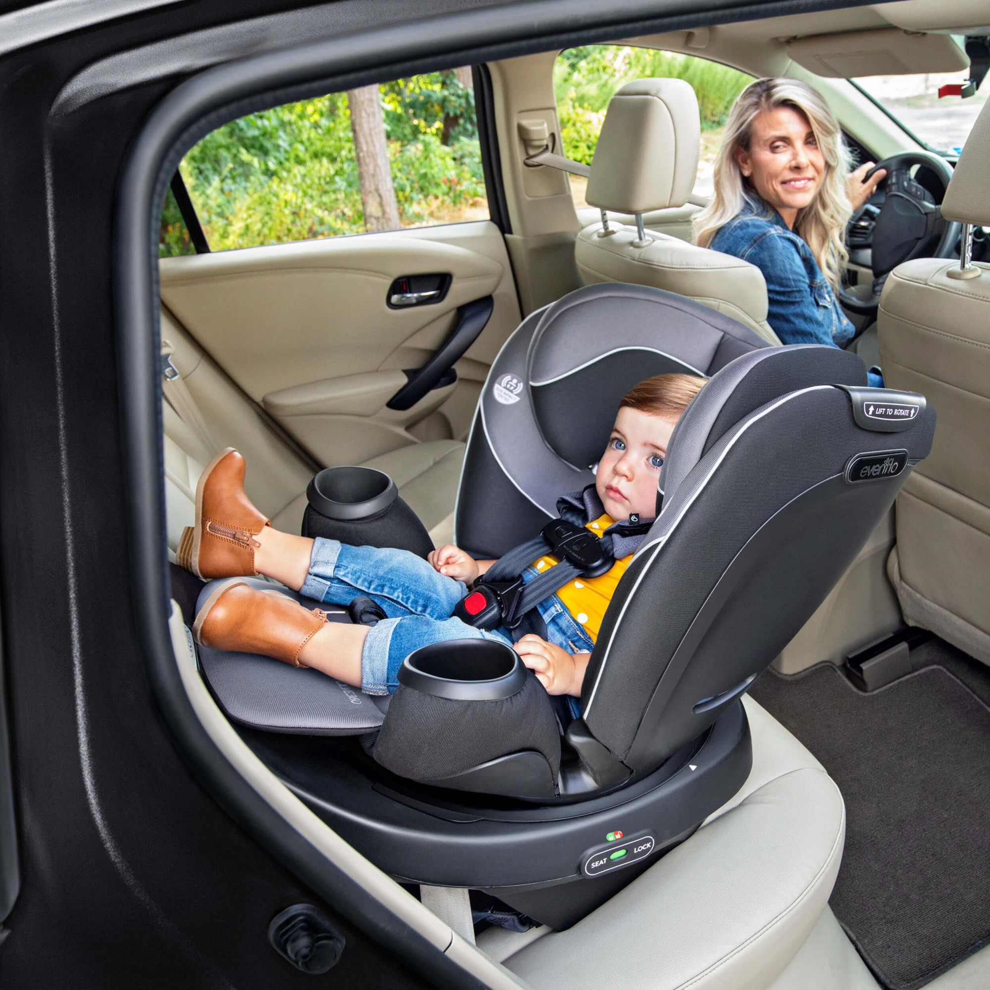 Автокрісло Evenflo Gold Revolve 360 LX Amherst Gray