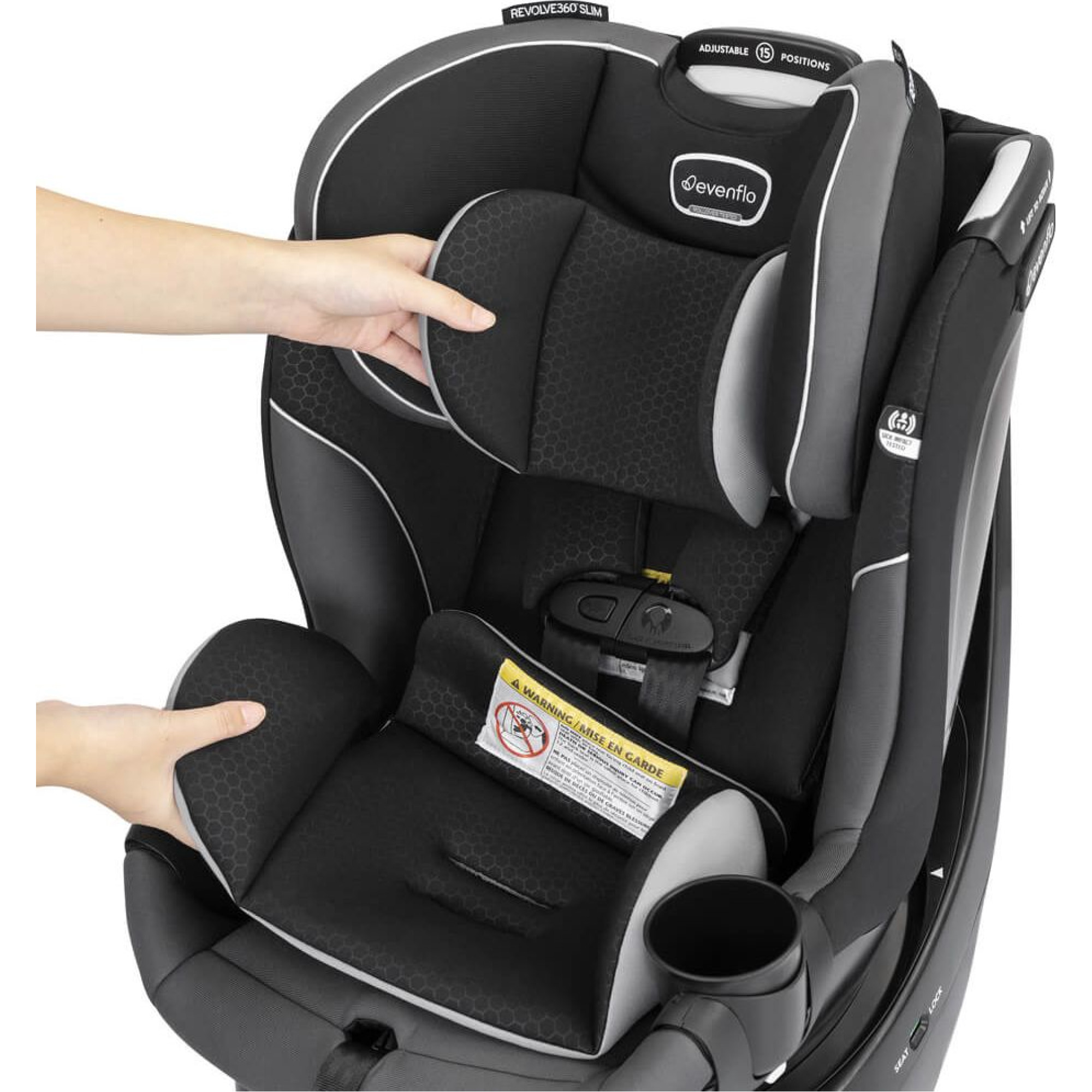 Автокрісло Evenflo Revolve 360 Slim Canton Black