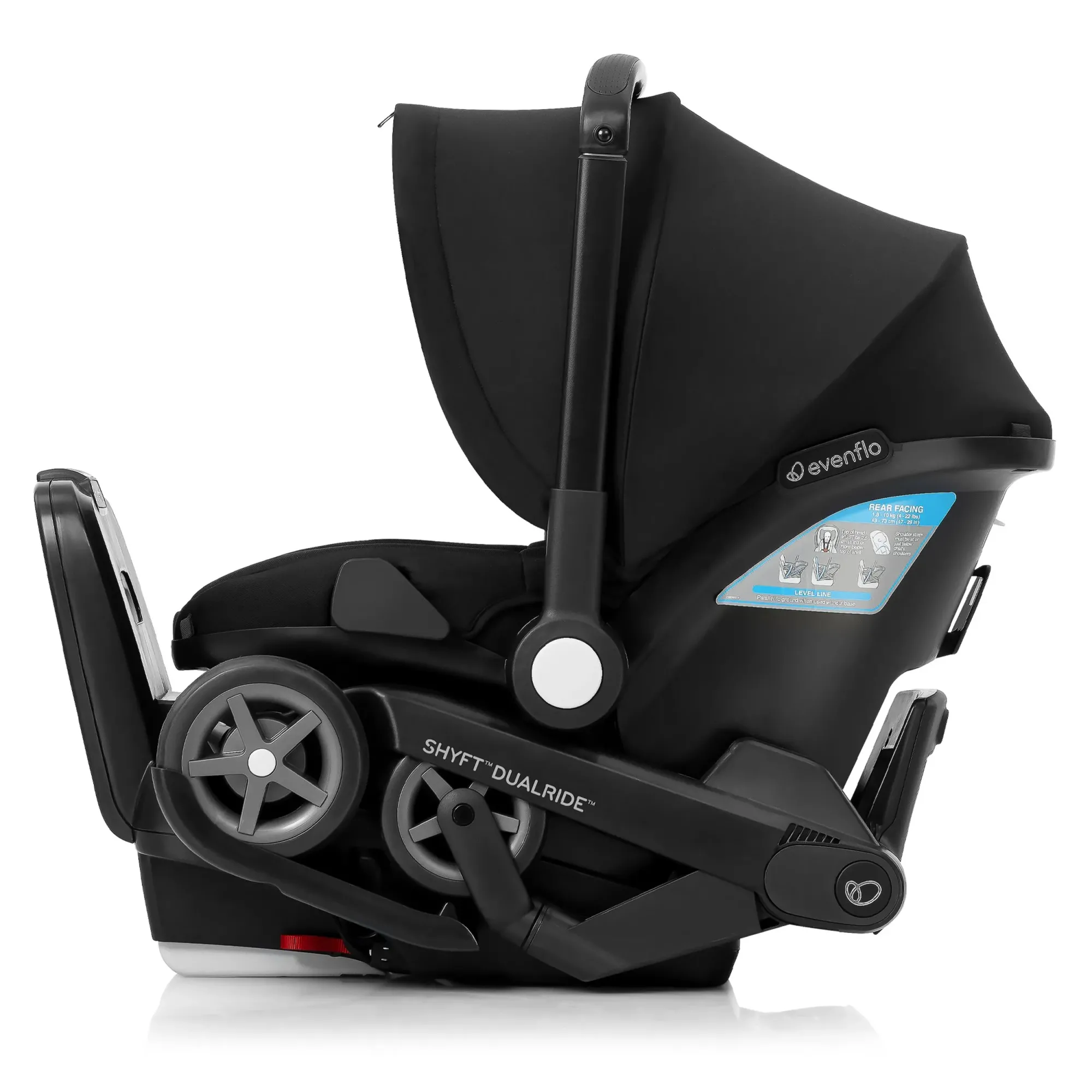 Автокрісло Evenflo Shyft DualRide Beaufort Black