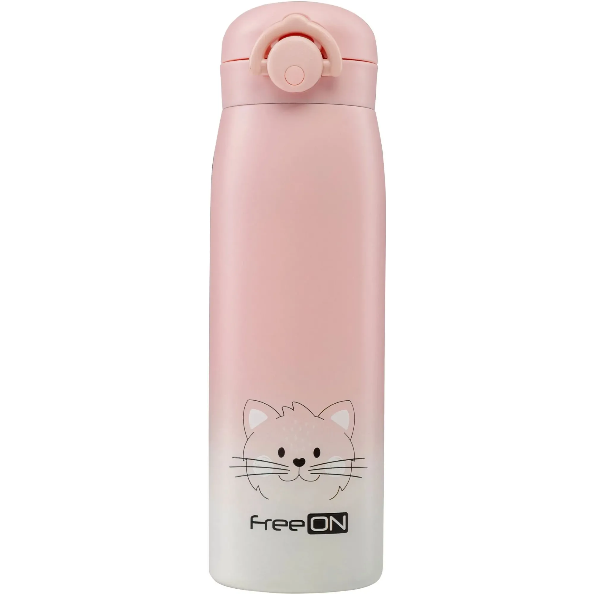 Термопляшка FreeON 480 мл Pink