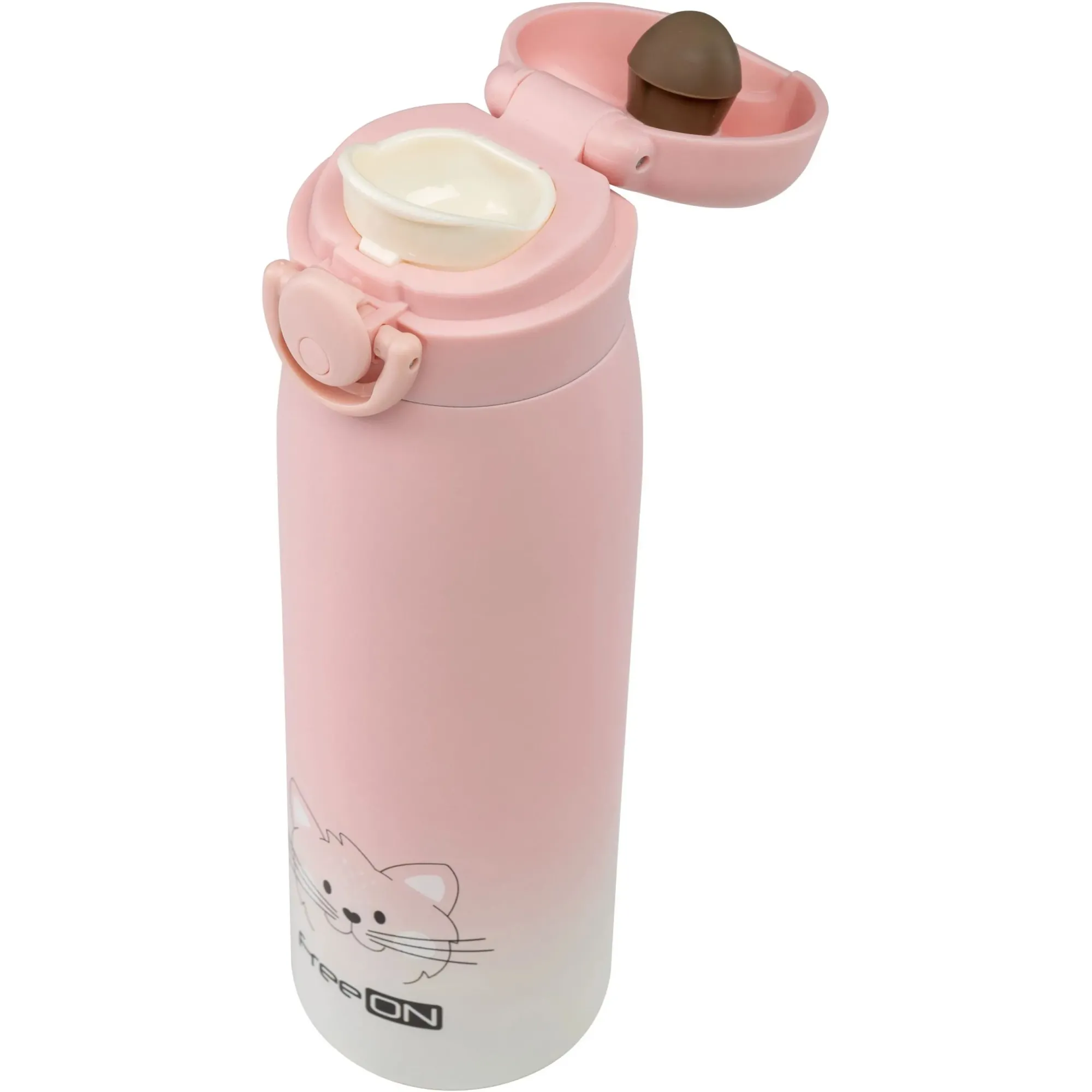 Термопляшка FreeON 480 мл Pink