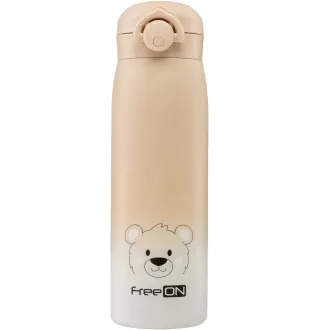 Термопляшка FreeON 480 мл Beige