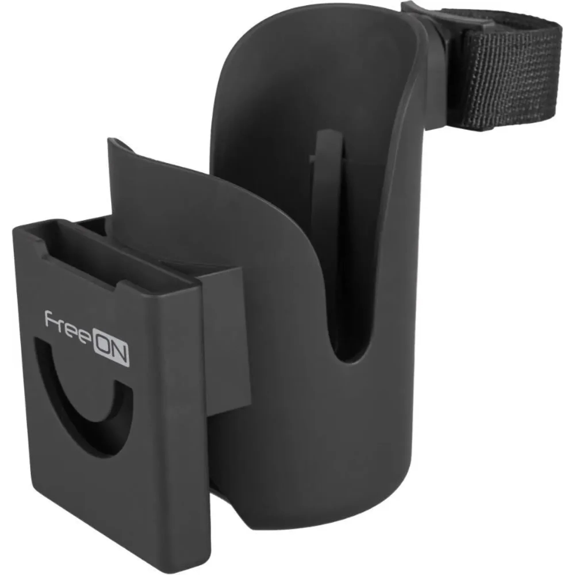 Тримач 2 в 1 для коляски FreeON Black