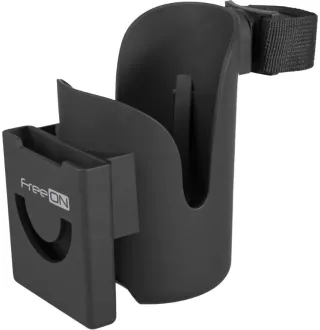 Тримач 2 в 1 для коляски FreeON Black