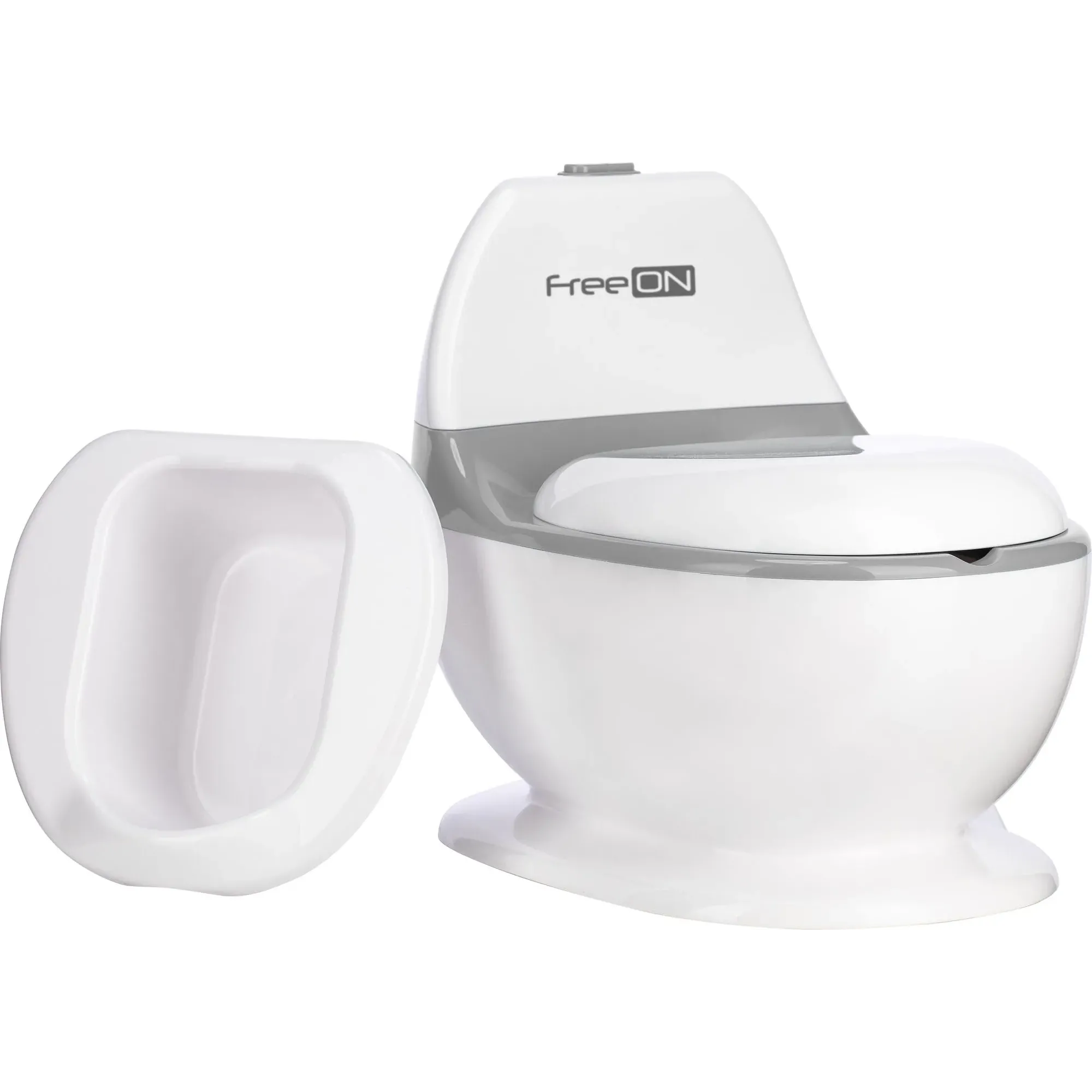 Дитячий горщик FreeON зі звуком змиву White