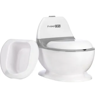 Дитячий горщик FreeON зі звуком змиву White