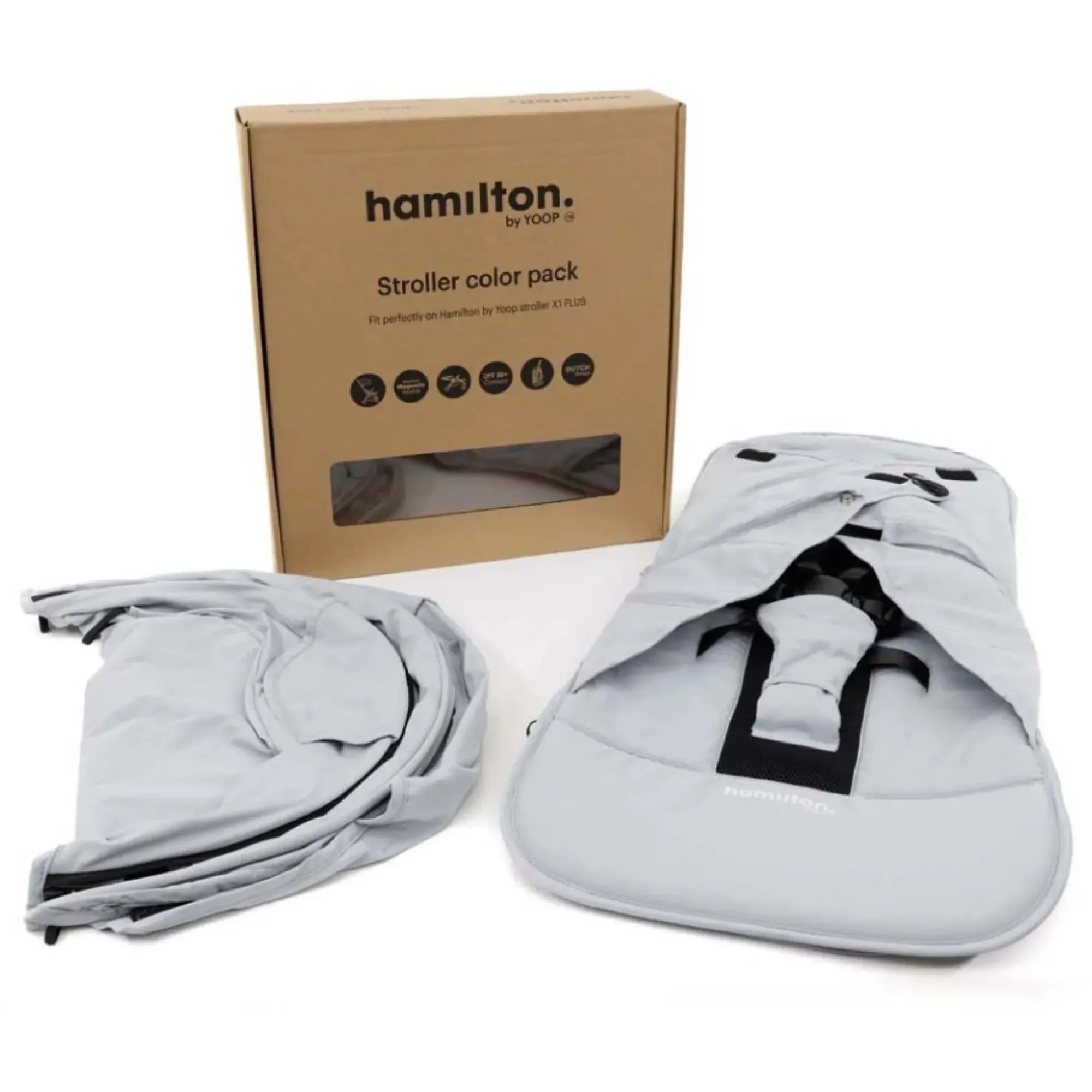 Набір текстилю до коляски Hamilton by Yoop X1 Plus Sky Blue