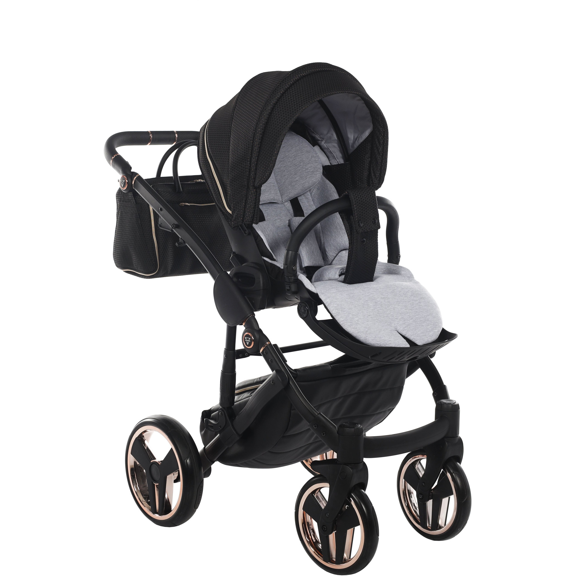 Коляска 2в1 Junama Diamond Mirror Satin 02
