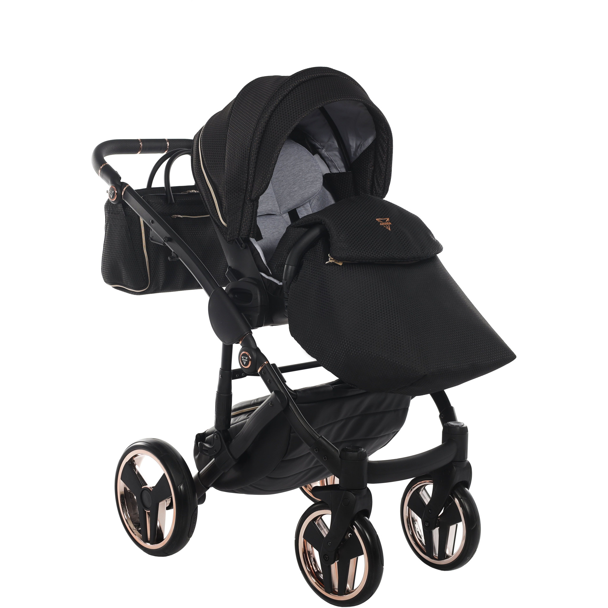Коляска 2в1 Junama Diamond Mirror Satin 02