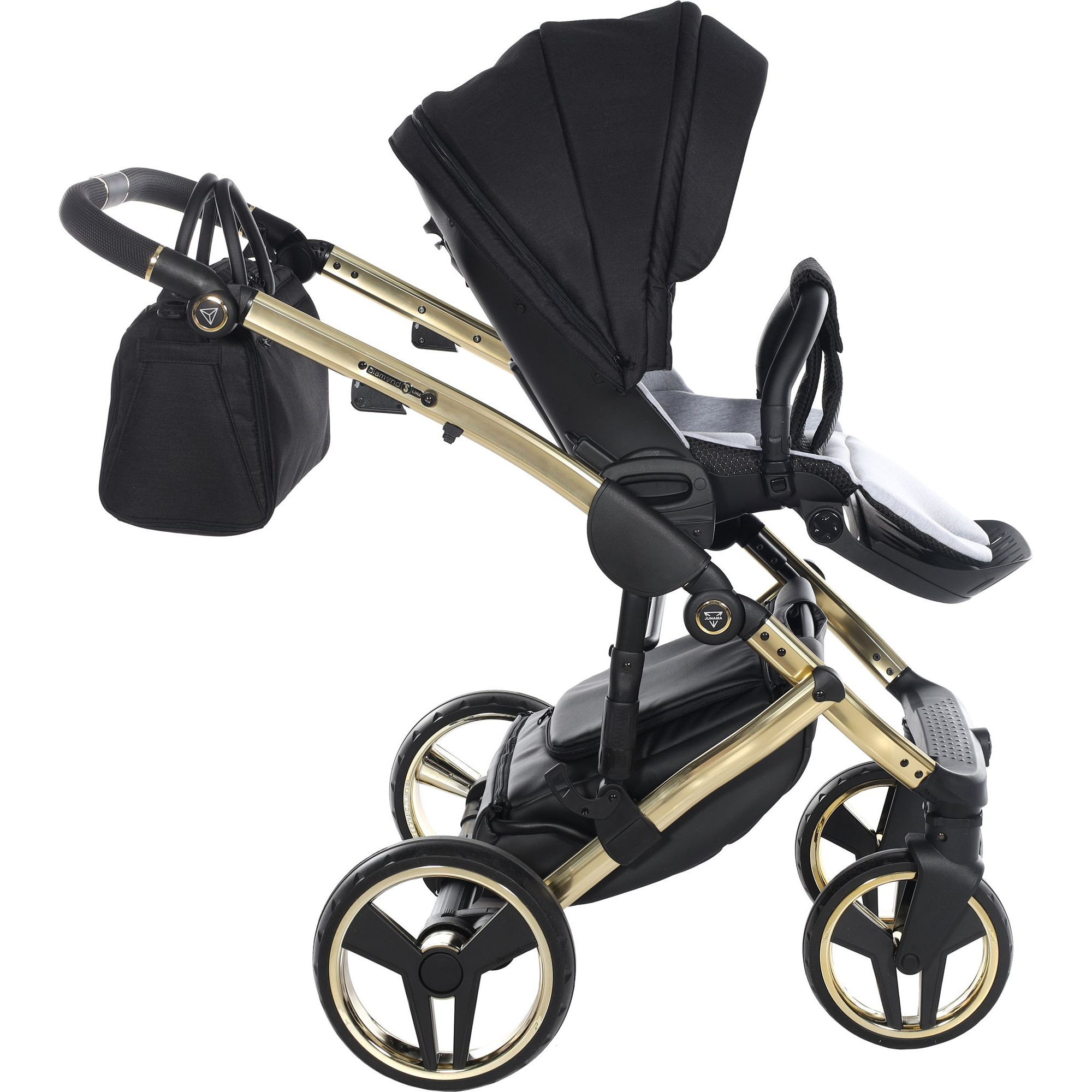 Коляска 2в1 Junama Diamond S-line Gold