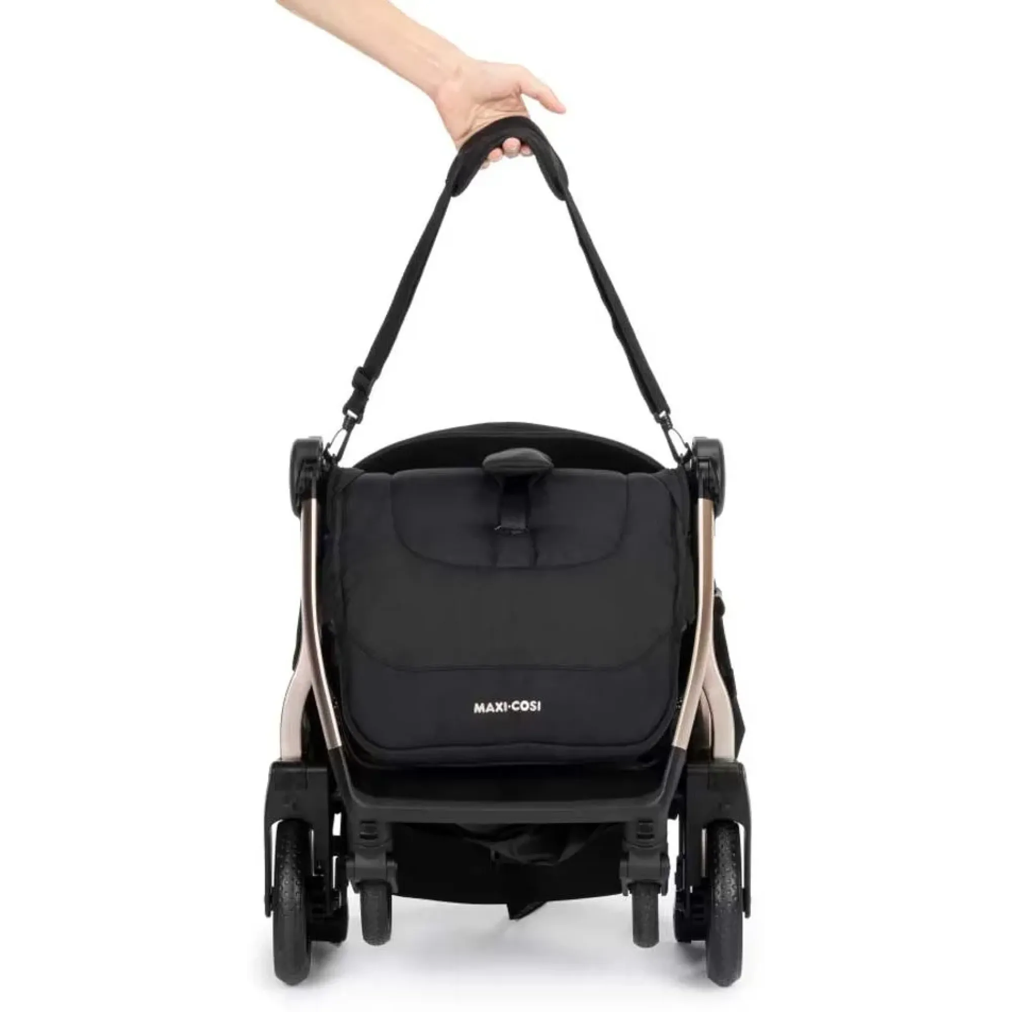 Прогулянкова коляска Maxi-Cosi Eva3 Essential Black Champagne