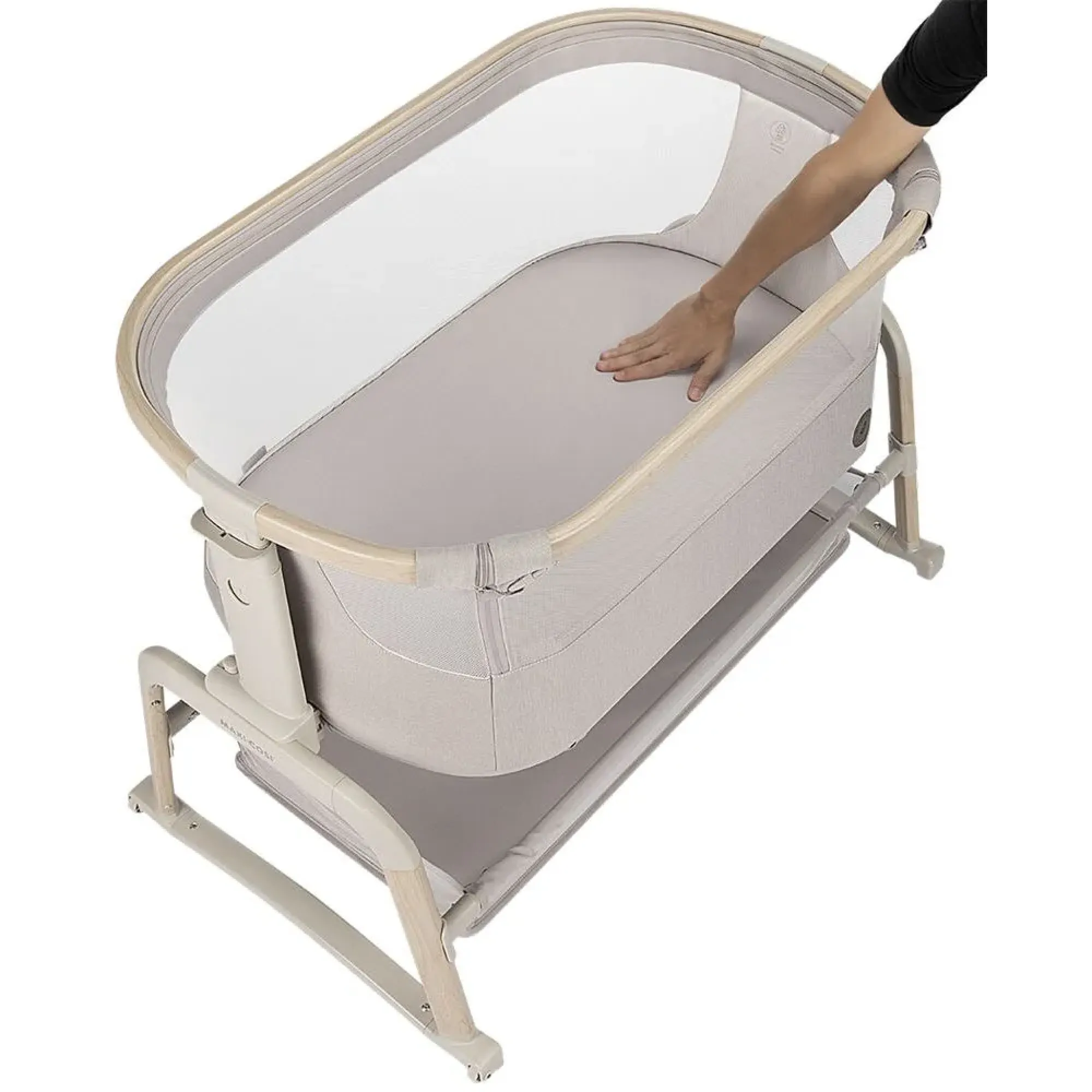 Приставне ліжечко MAXI-COSI Iora Air Classic Beige Eco