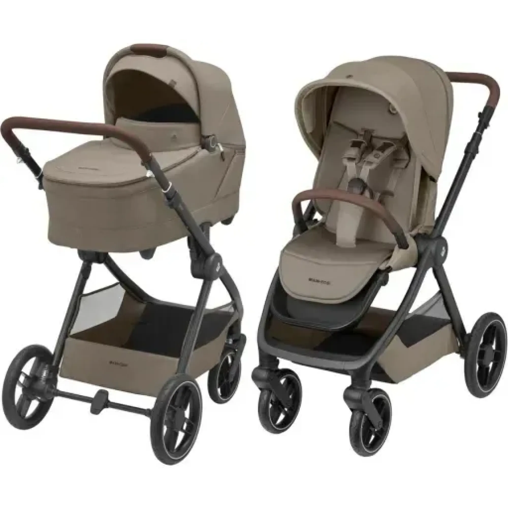 Коляска 2в1 Maxi-Cosi Oxford+ Twillic Truffle