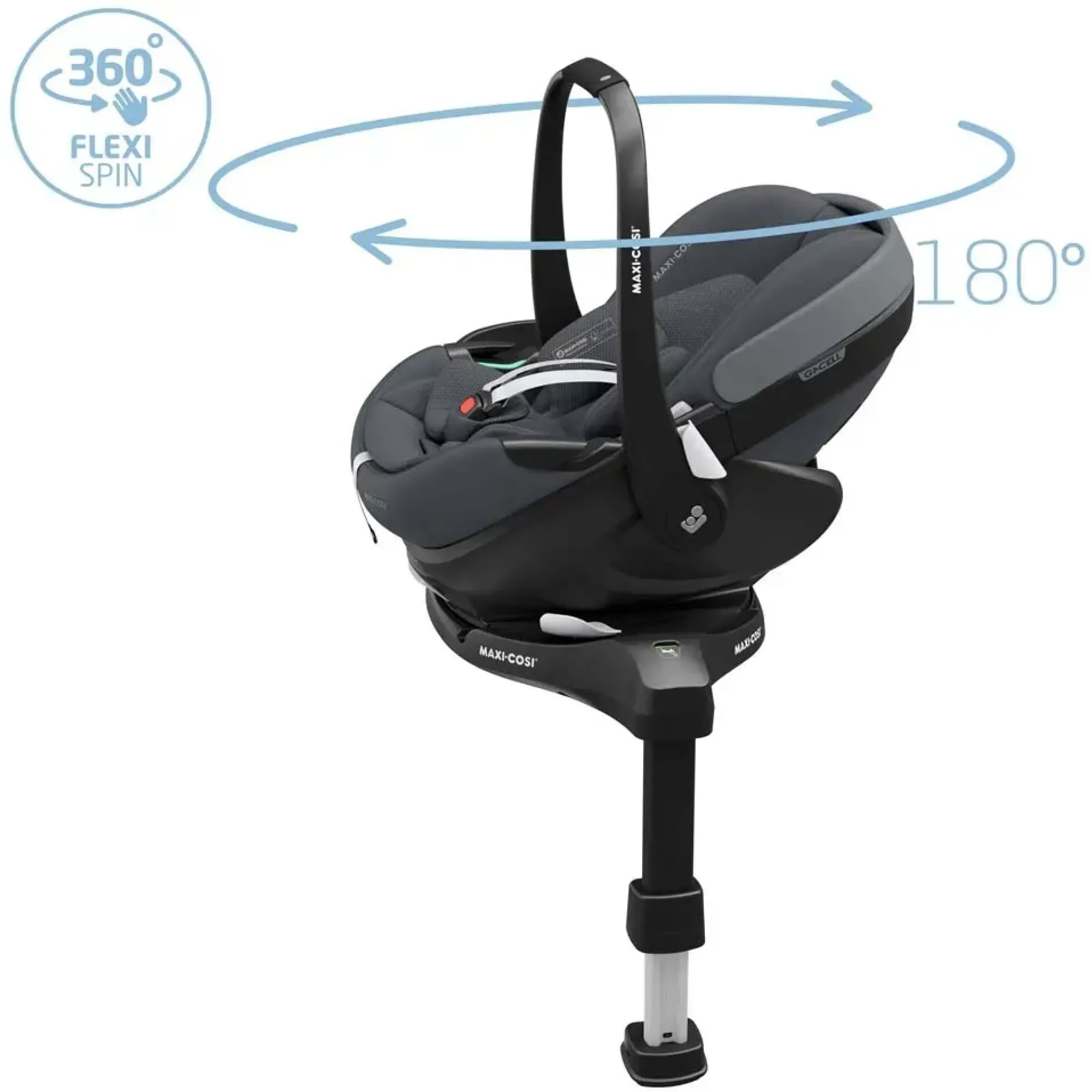 Автокрісло Maxi-Cosi Pebble 360 Pro2 Twillic Graphite