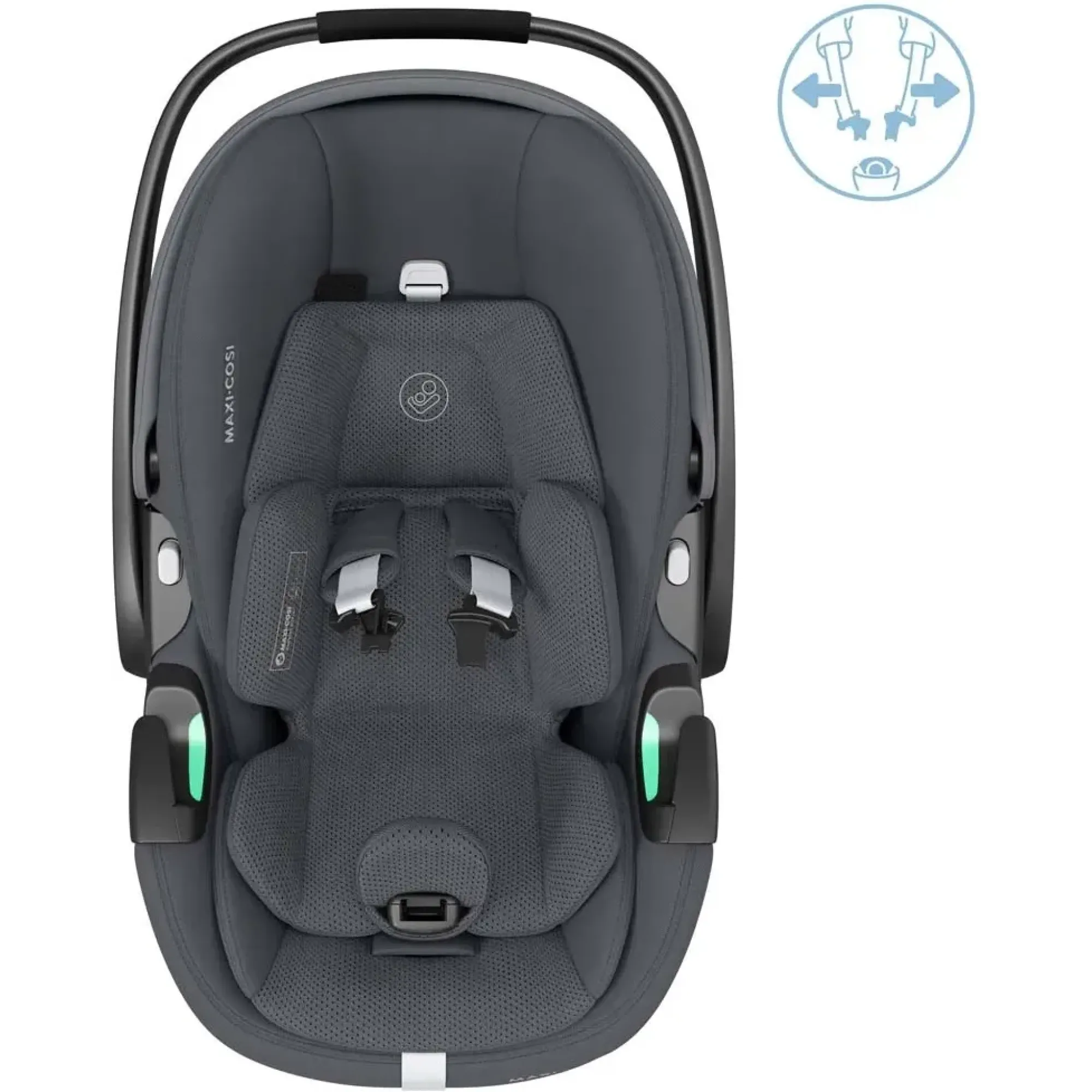 Автокрісло Maxi-Cosi Pebble 360 Pro2 Twillic Graphite