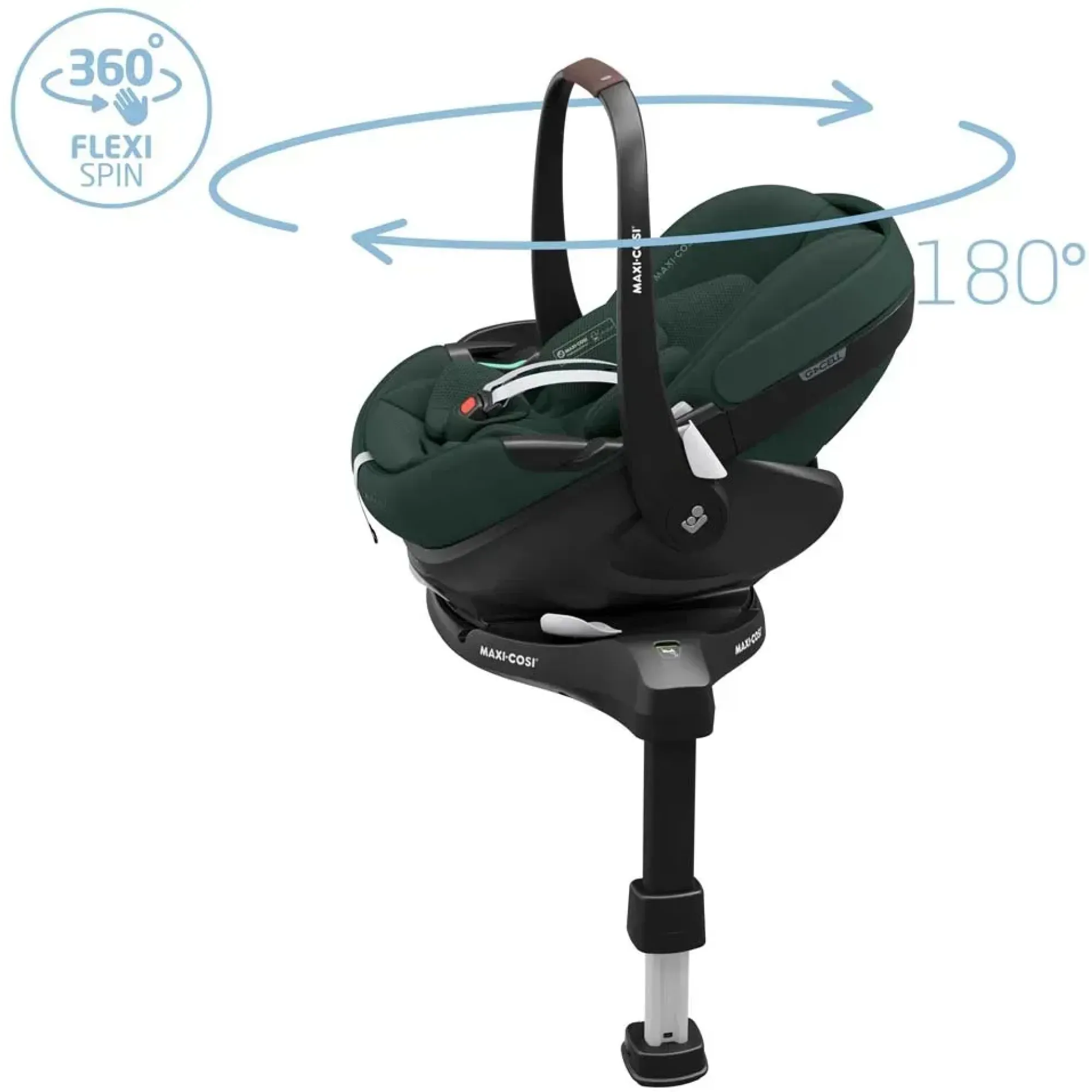 Автокрісло Maxi-Cosi Pebble 360 Pro2 Twillic Green