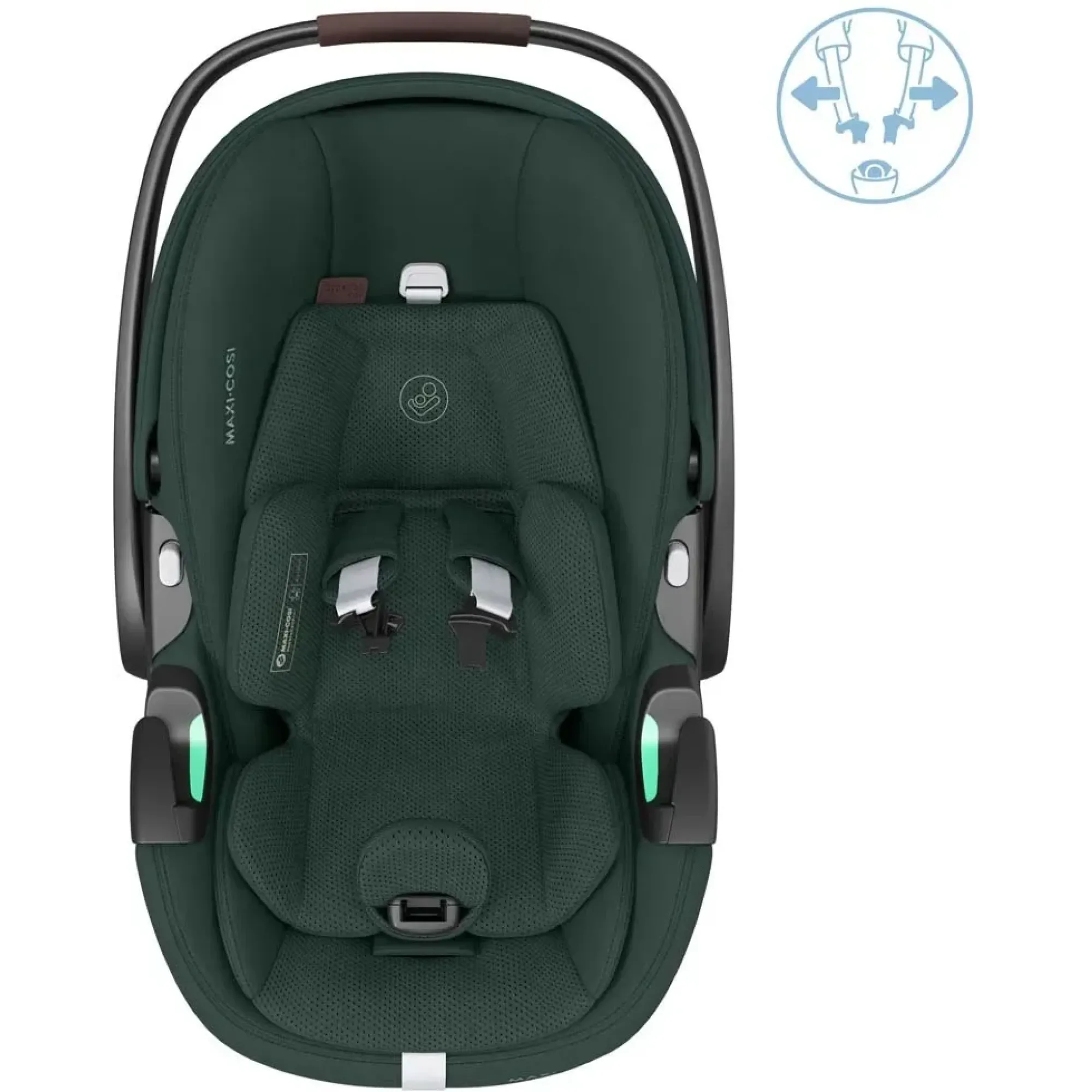 Автокрісло Maxi-Cosi Pebble 360 Pro2 Twillic Green