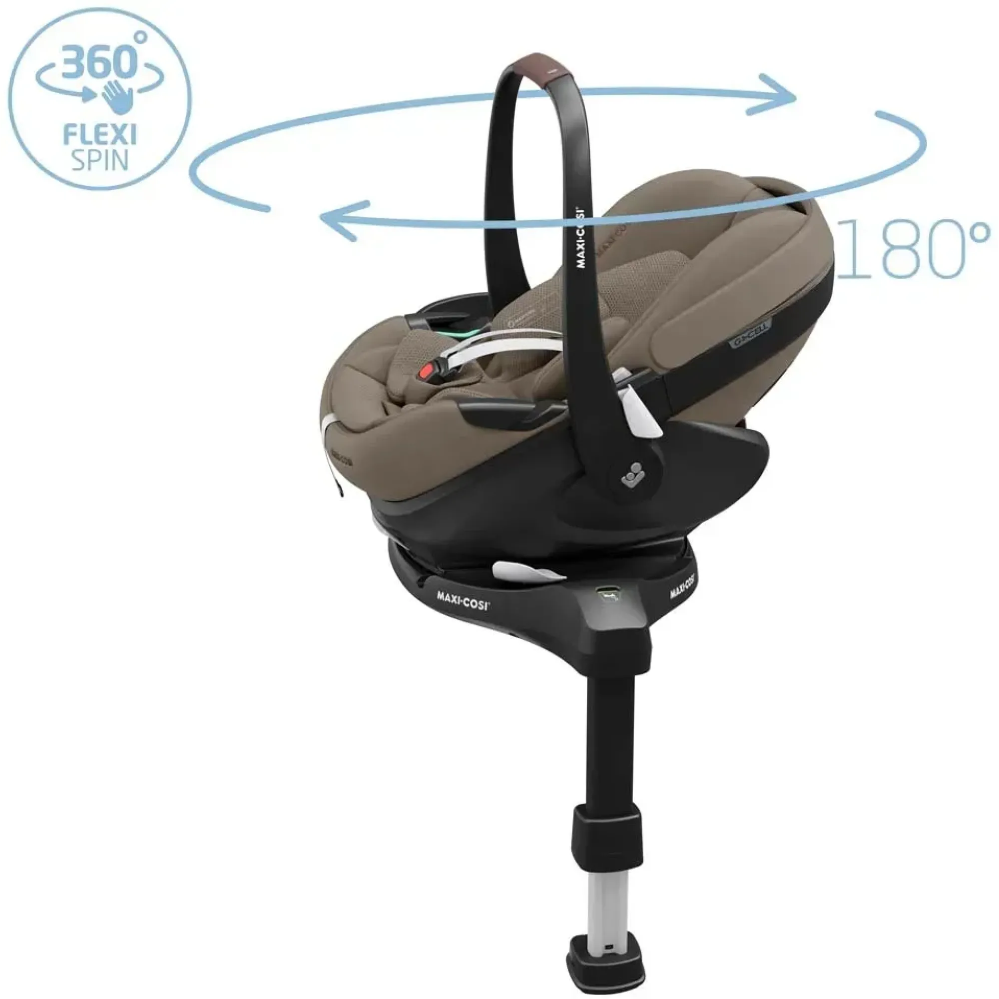 Автокрісло Maxi-Cosi Pebble 360 Pro2 Twillic Truffle