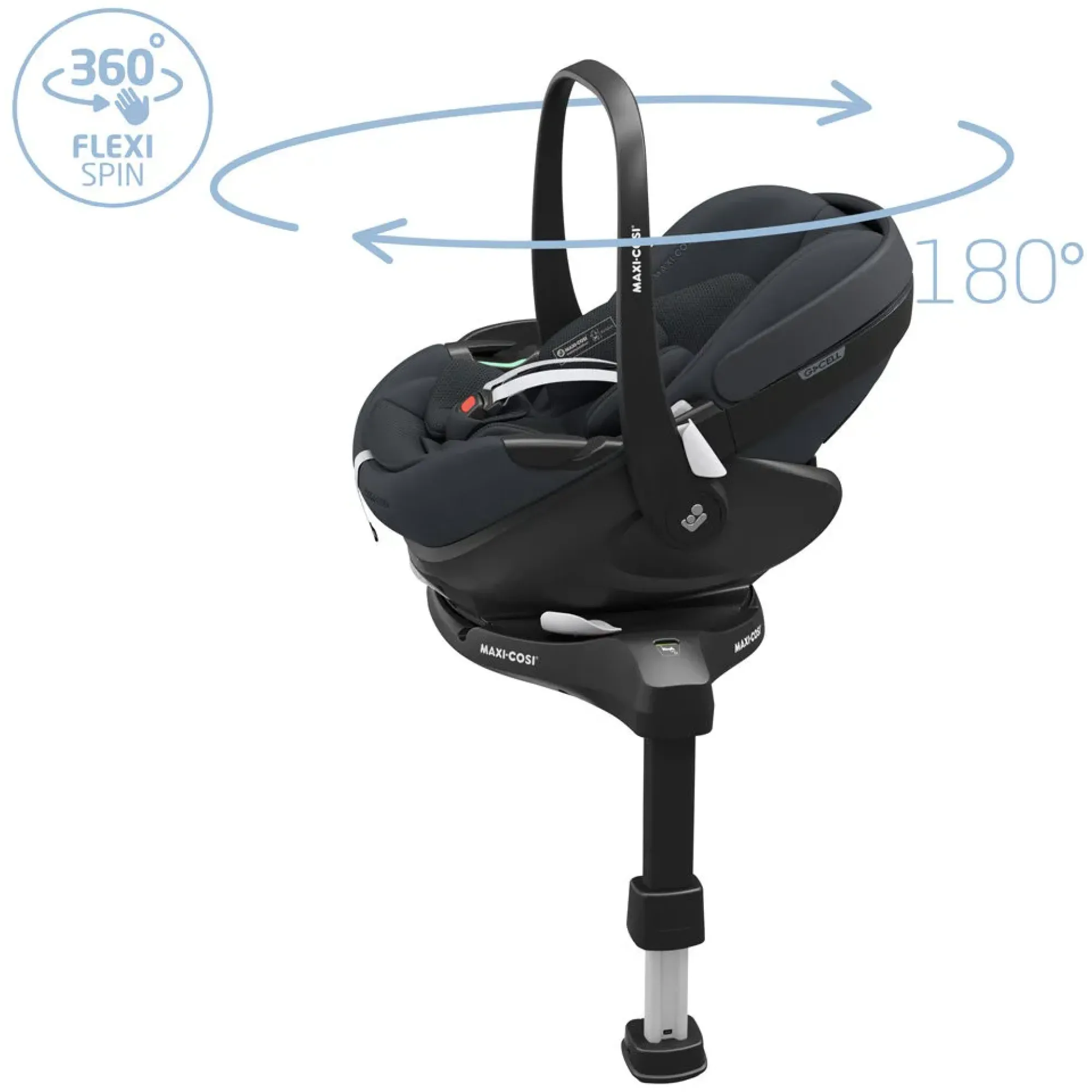 Автокрісло MAXI-COSI Pebble 360 Pro2 Essential Graphite
