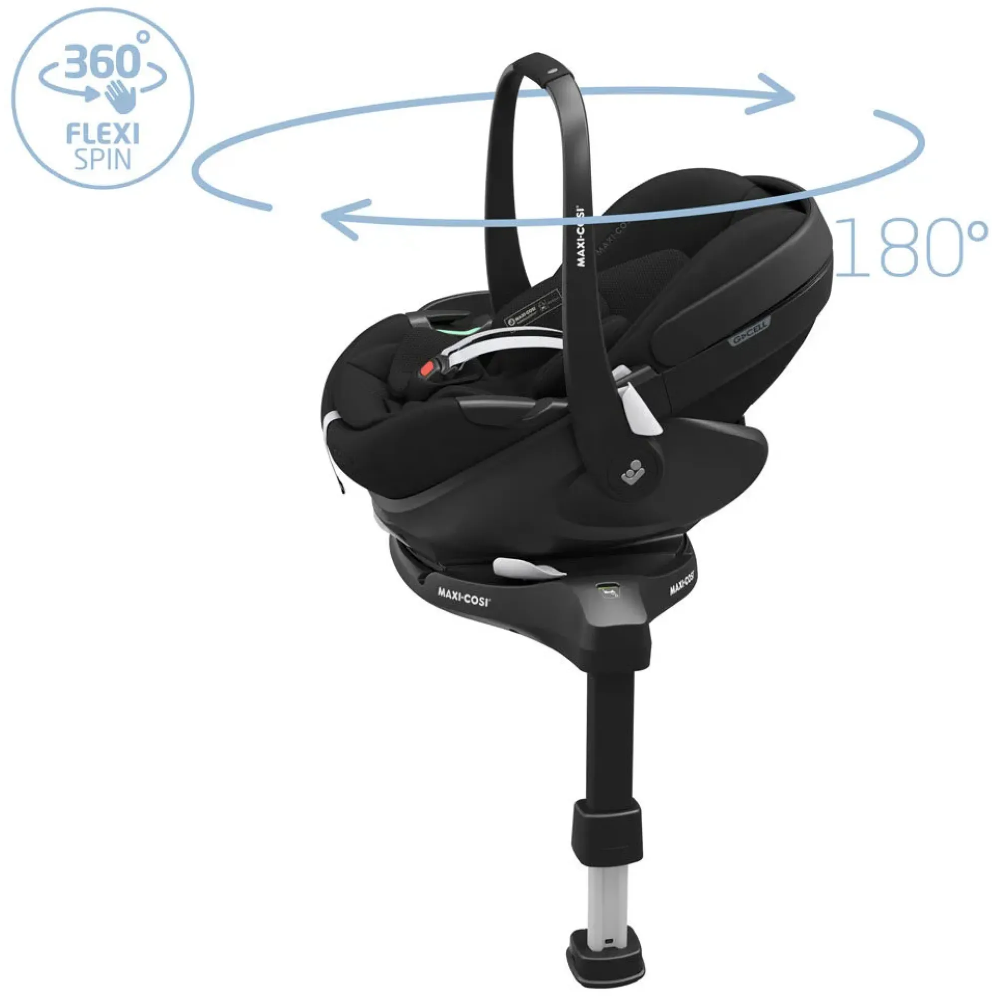 Автокрісло MAXI-COSI Pebble 360 Pro2 Twillic Black