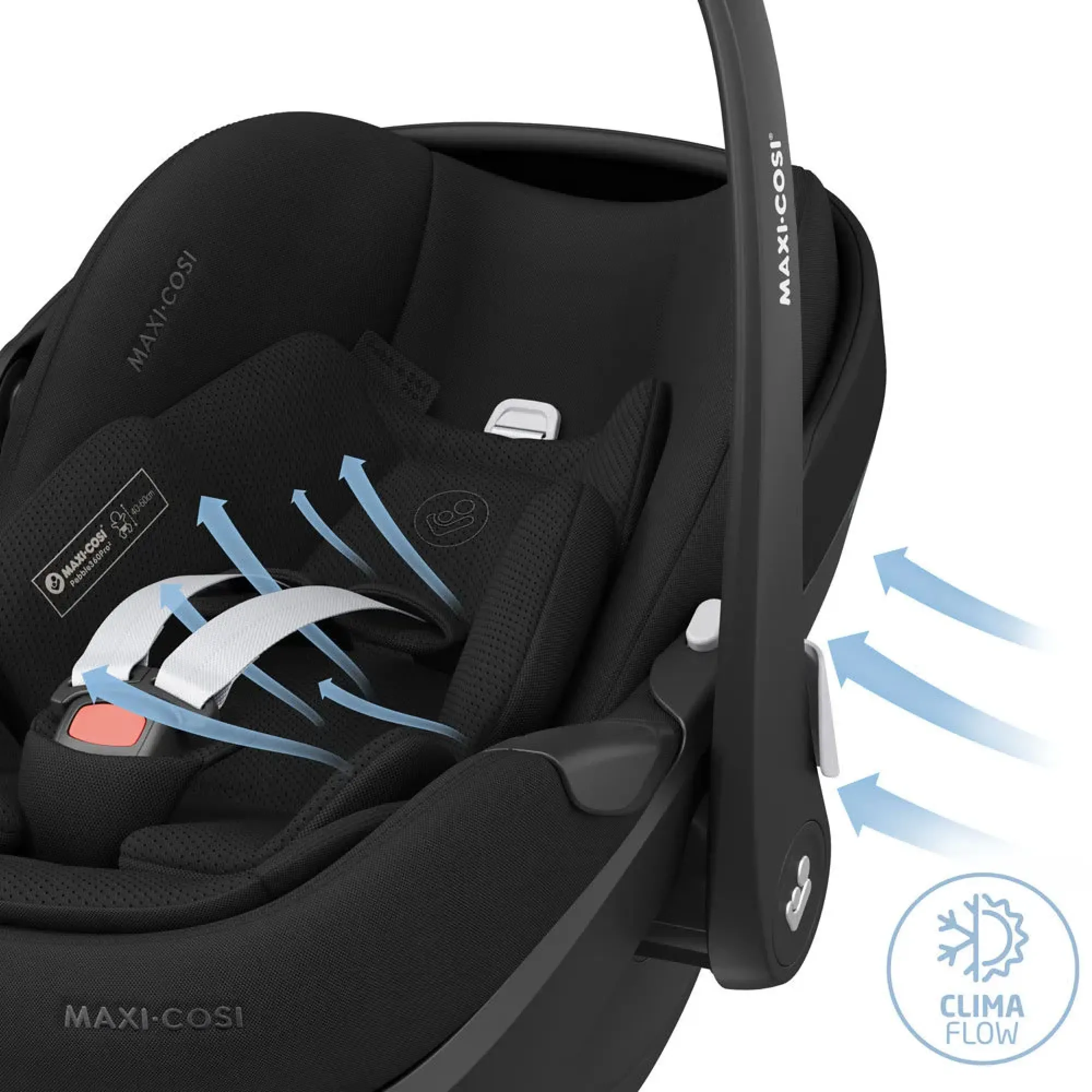 Автокрісло MAXI-COSI Pebble 360 Pro2 Twillic Black