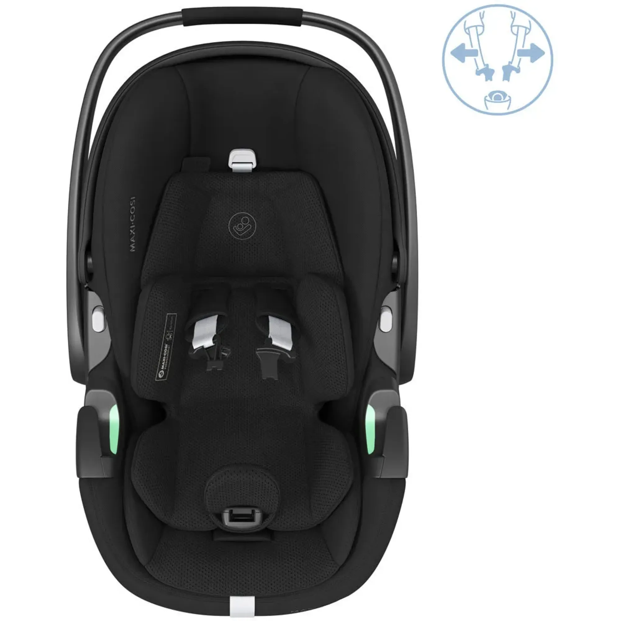 Автокрісло MAXI-COSI Pebble 360 Pro2 Twillic Black