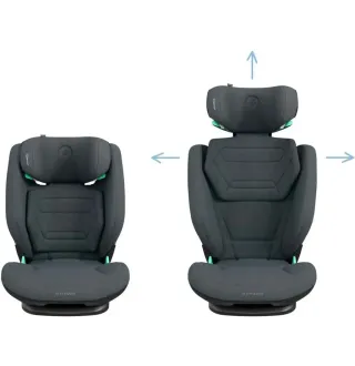 Автокрісло Maxi-Cosi RodiFix Pro 2 i-Size Authentic Graphite