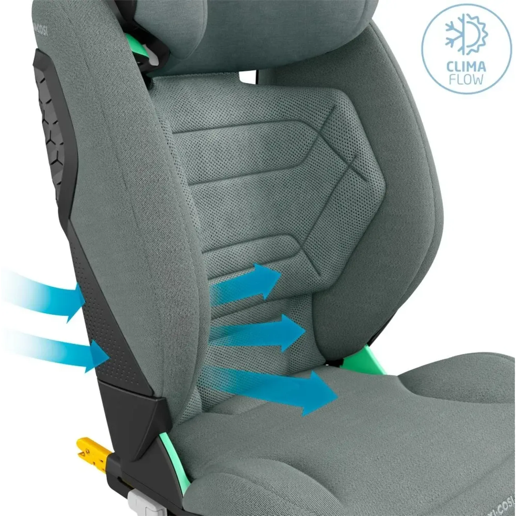 Автокрісло Maxi-Cosi RodiFix Pro 2 i-Size Authentic Grey