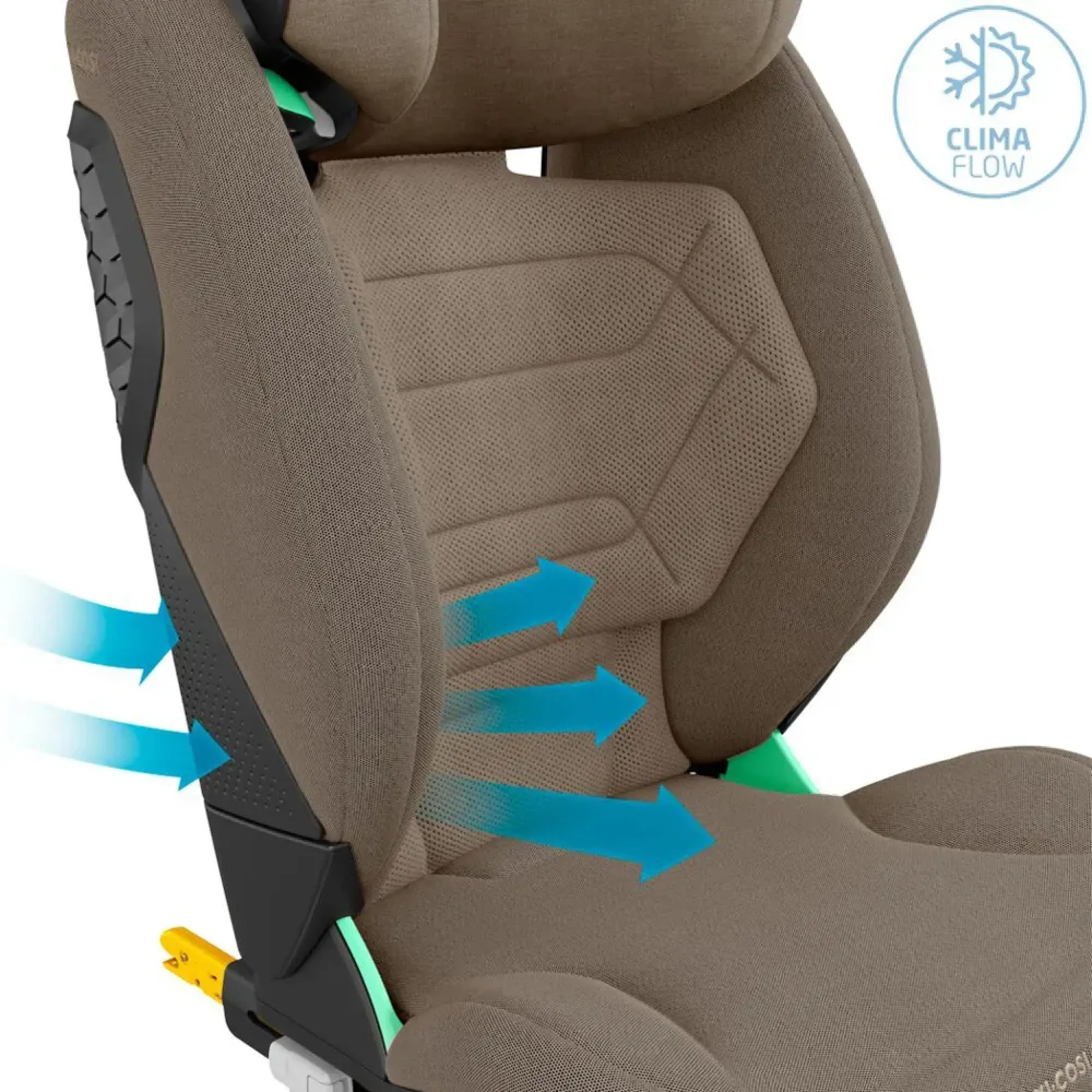 Автокрісло Maxi-Cosi RodiFix Pro 2 i-Size Authentic Truffle
