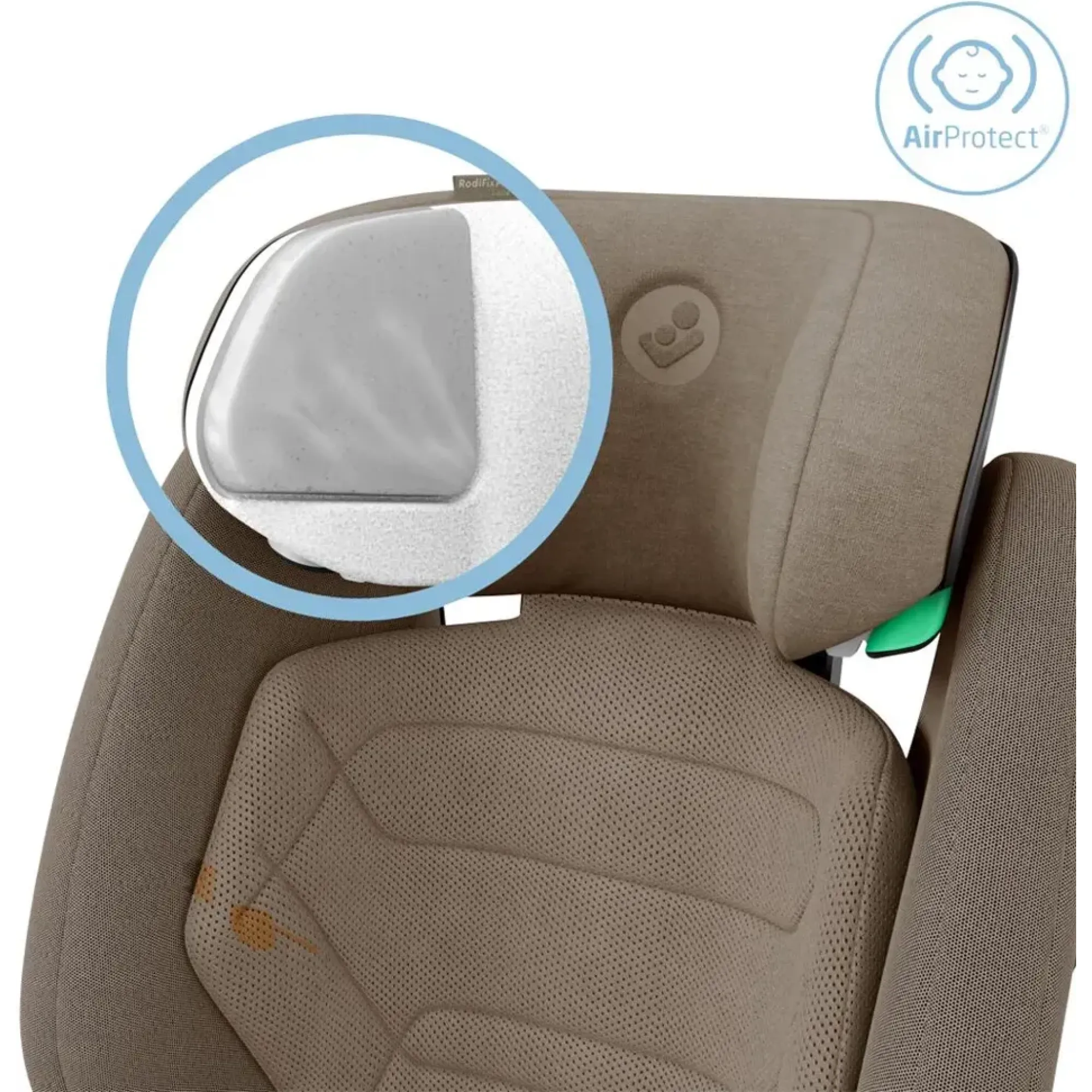 Автокрісло Maxi-Cosi RodiFix Pro 2 i-Size Authentic Truffle
