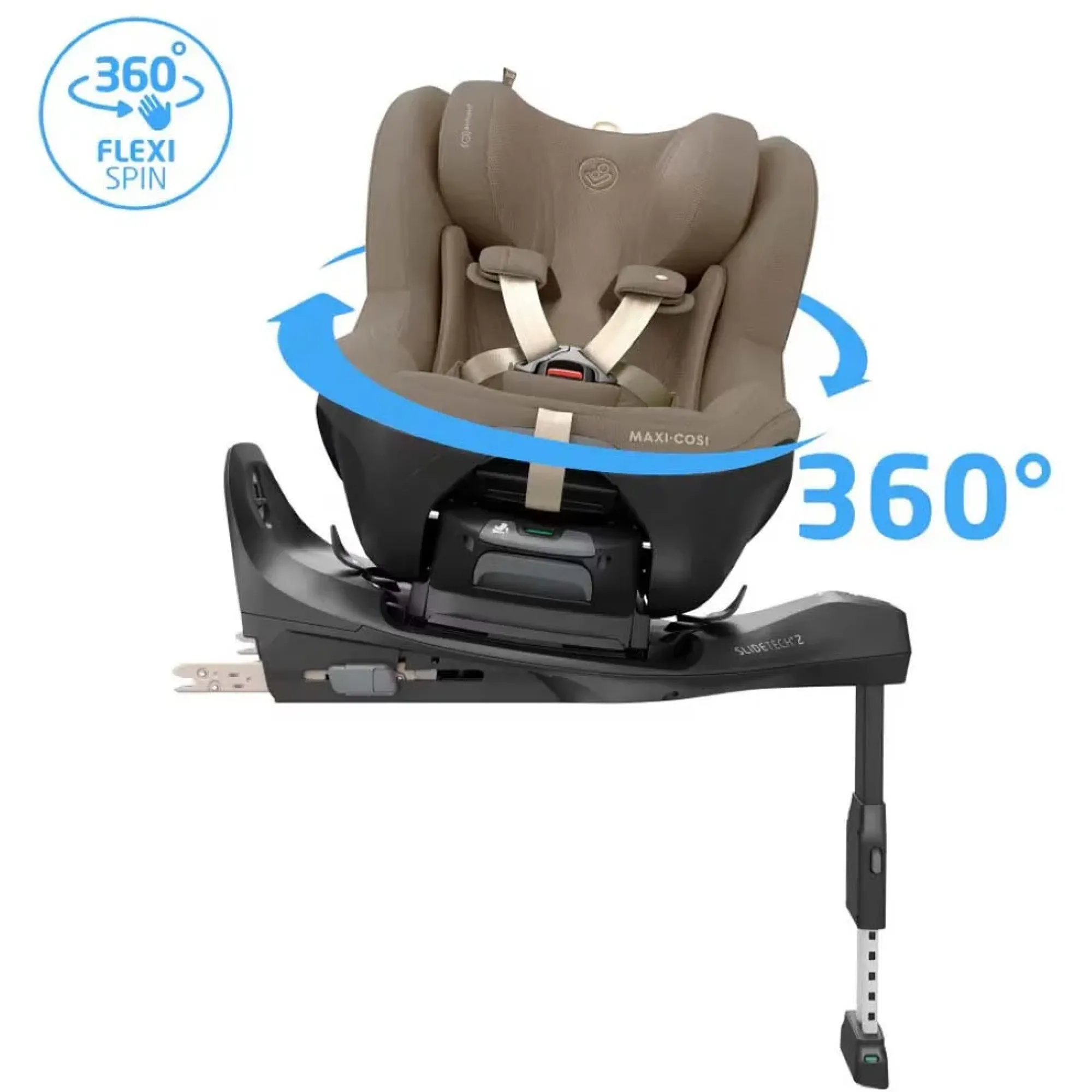 Автокрісло Maxi-Cosi Pearl Slide Pro Authentic Truffle