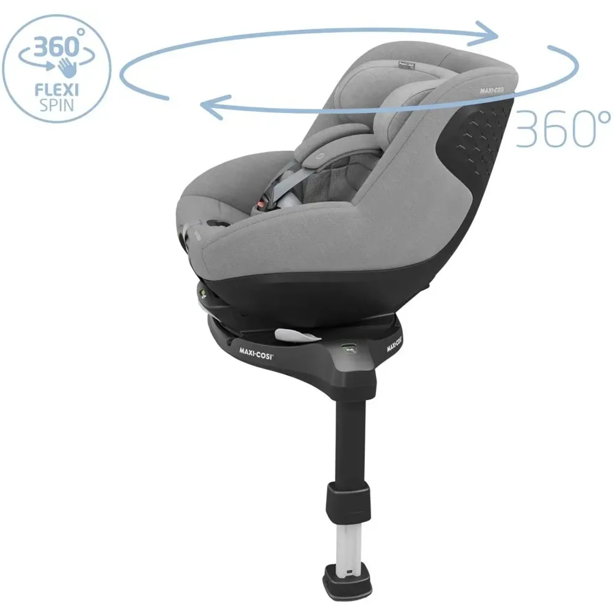 Автокрісло Maxi-Cosi Pearl 360 Pro Authentic Grey2