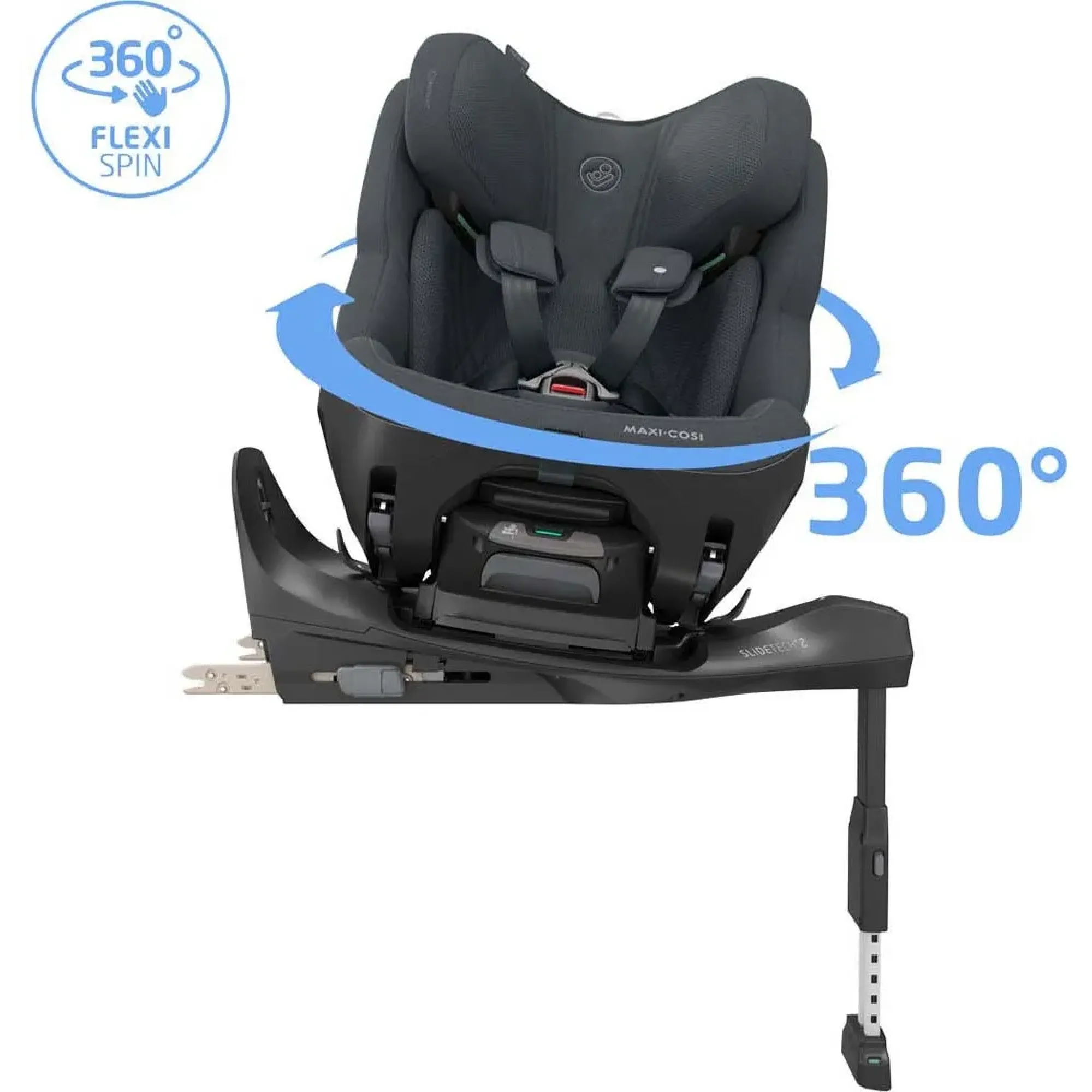 Автокрісло Maxi-Cosi Pearl XL Slide Pro Authentic Graphite