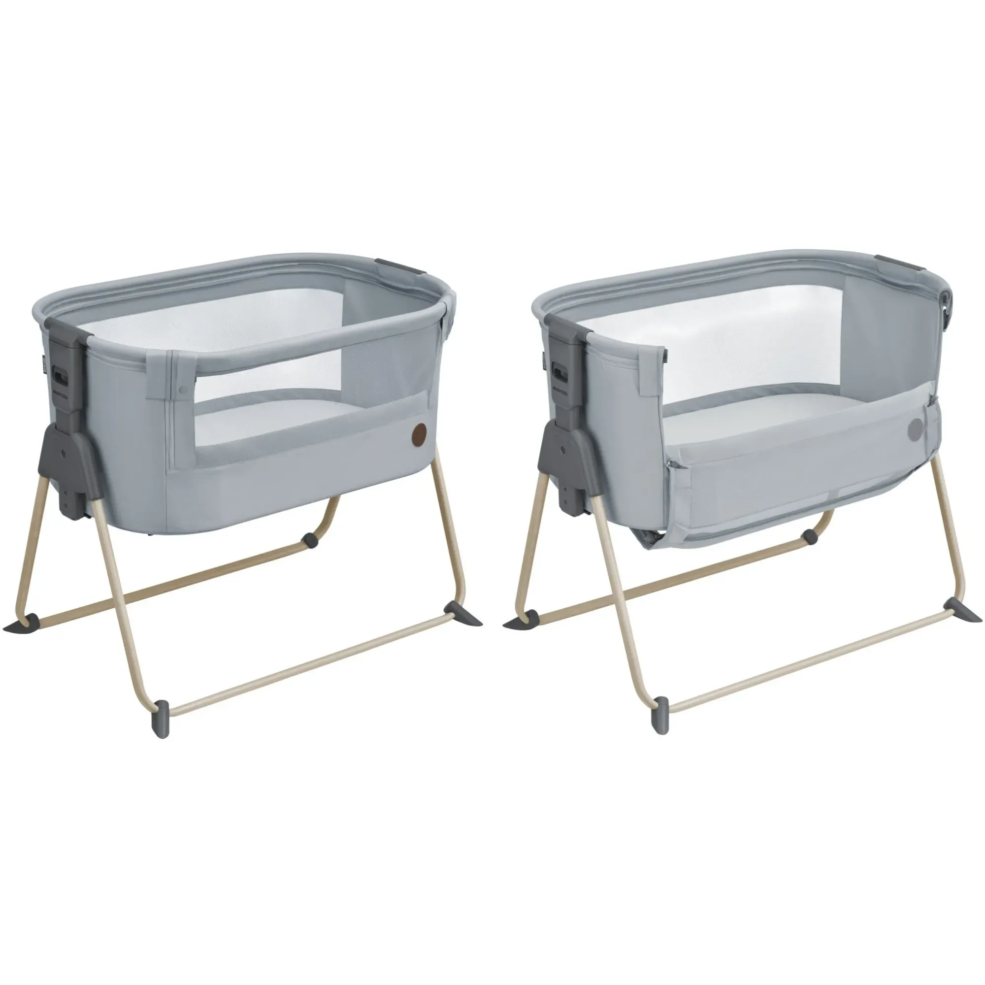 Приставне ліжечко MAXI-COSI Tori Beyond Grey Eco