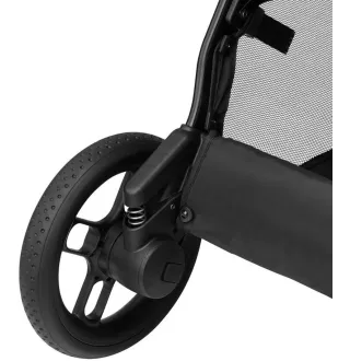 Коляска 3в1 Maxi-Cosi Zelia S Trio Dark Grey (Black Frame/Brown Leather + CabrioFix S i-Size + сумка)