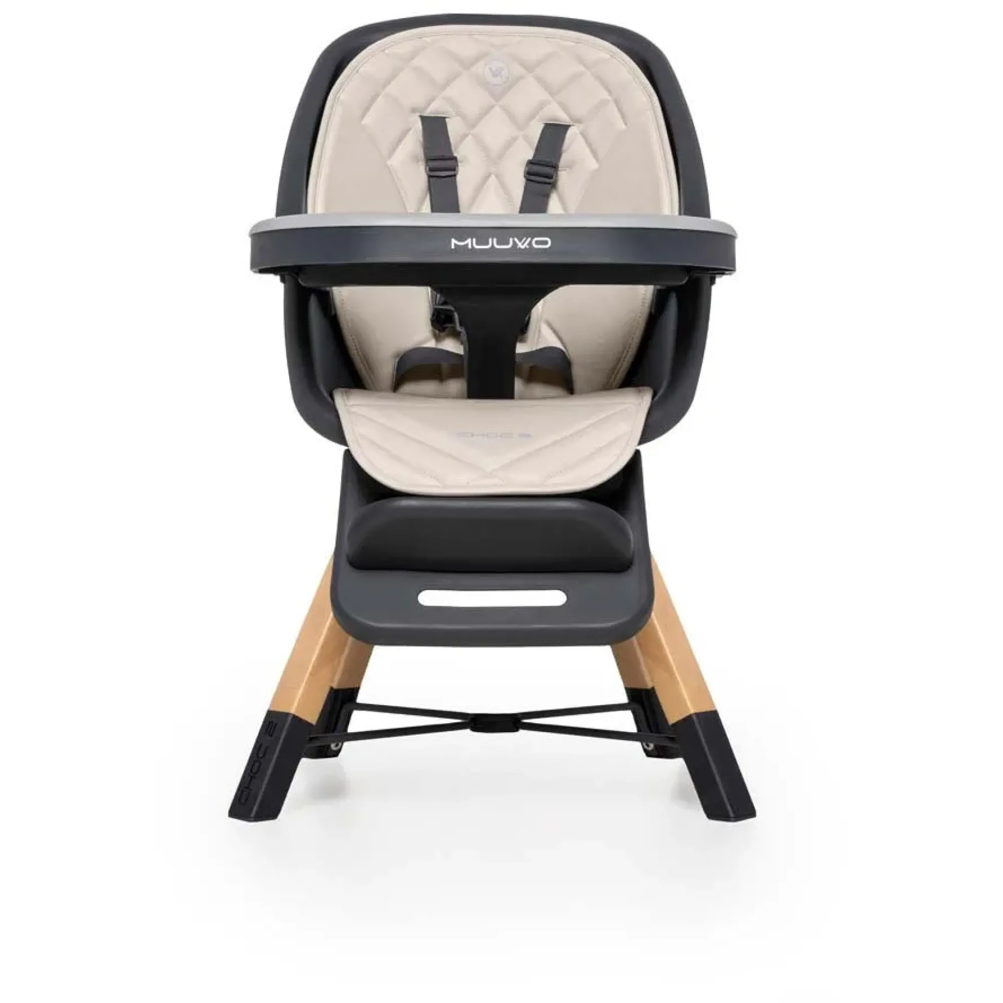Стільчик для годування Muuvo Choc2 Beige