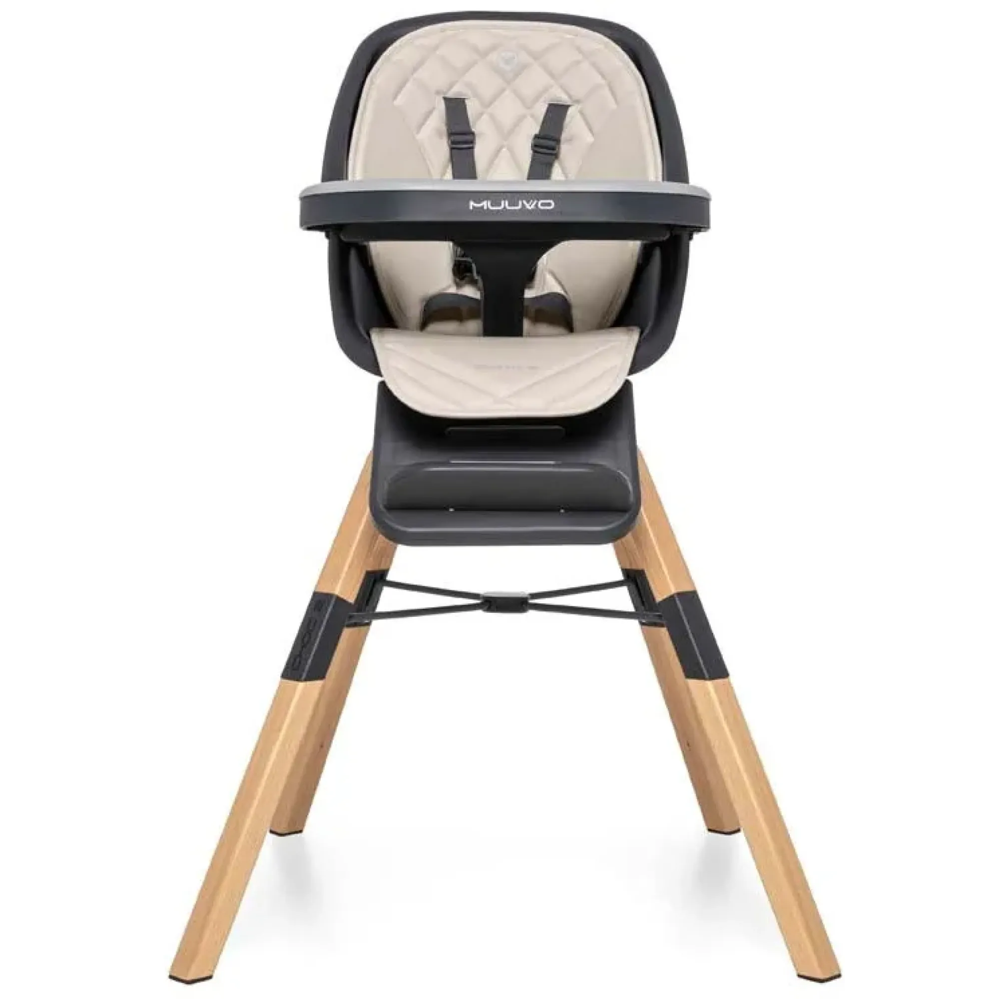 Стільчик для годування Muuvo Choc2 Beige