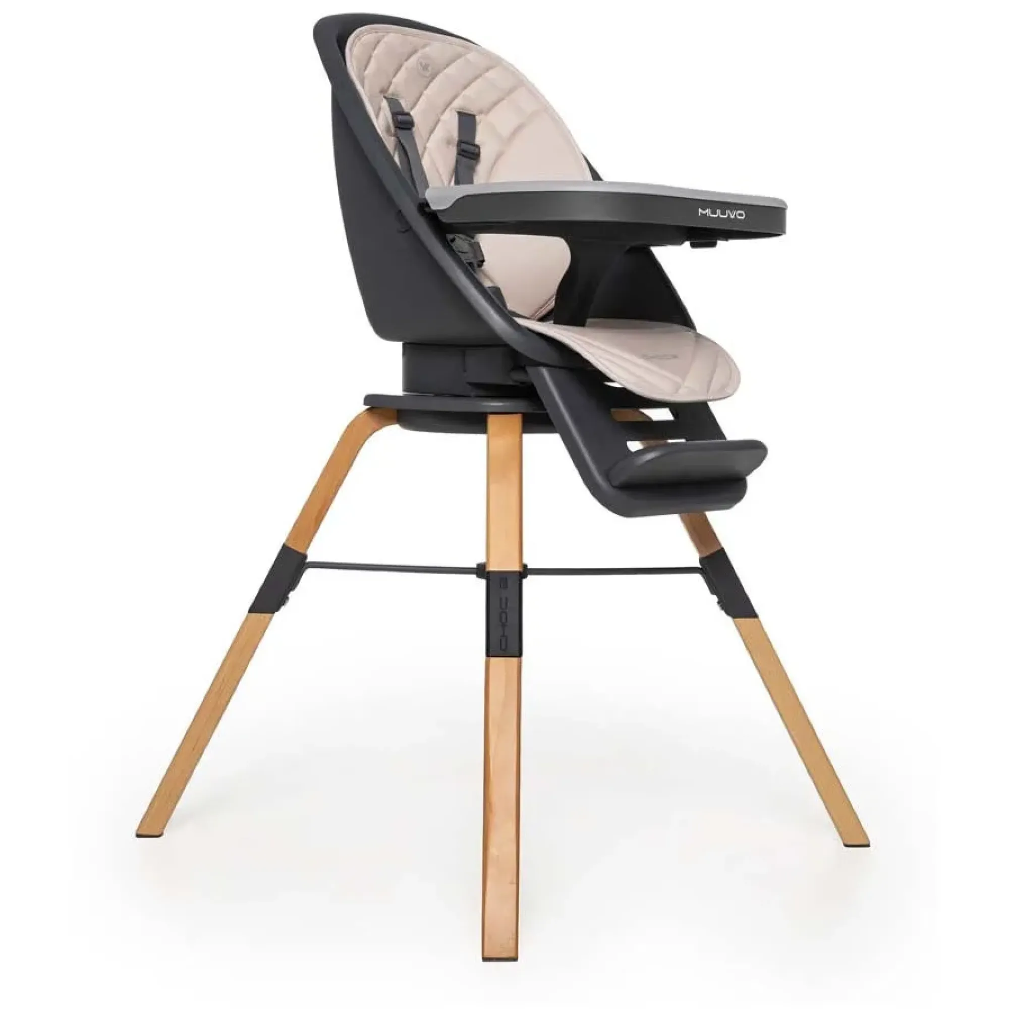 Стільчик для годування Muuvo Choc2 Beige