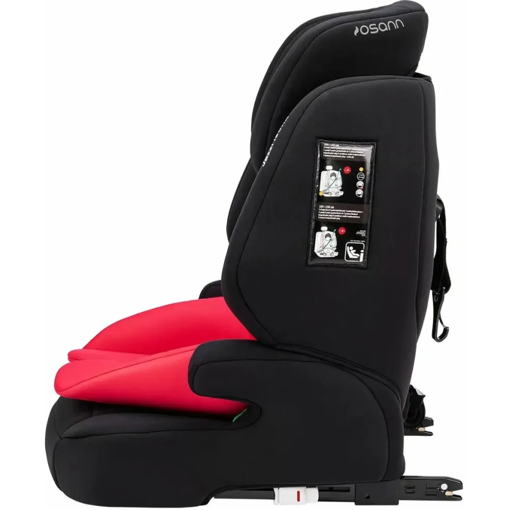 Автокрісло Osann Jazzi Isofix i-Size Black+Coral