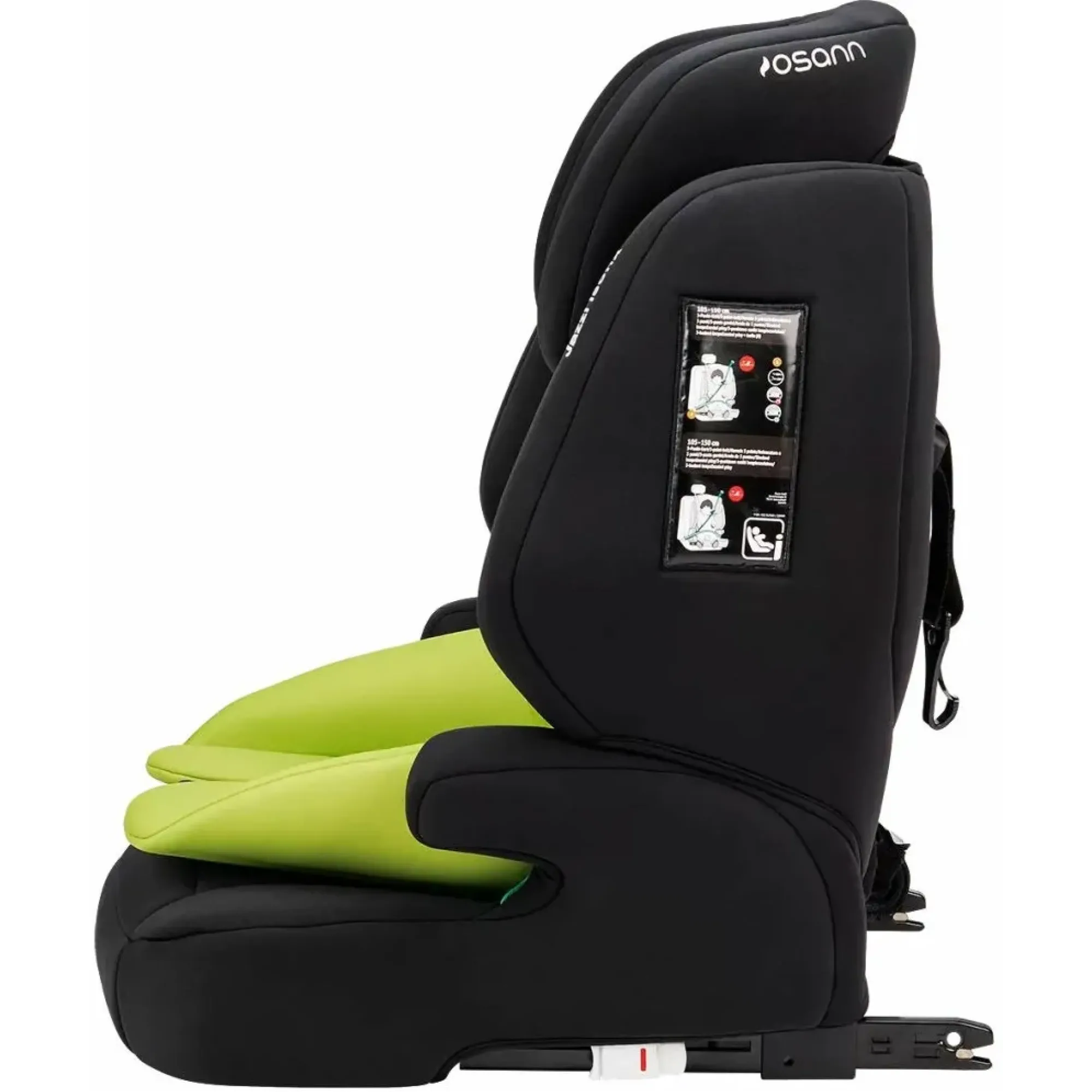 Автокрісло Osann Jazzi Isofix i-Size Black+Lime